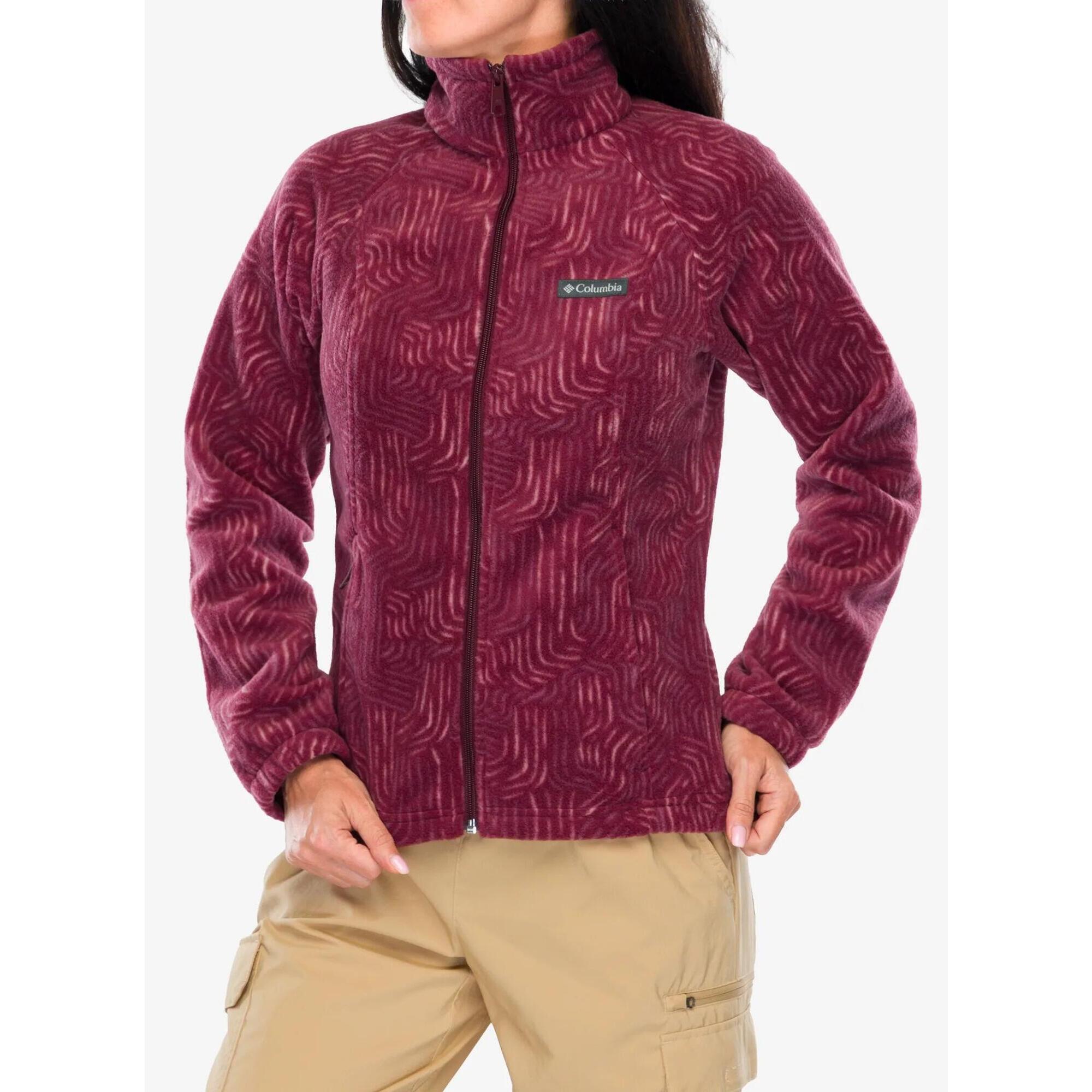 Bluza polarowa damska Columbia Benton Springs Printed Full Zip