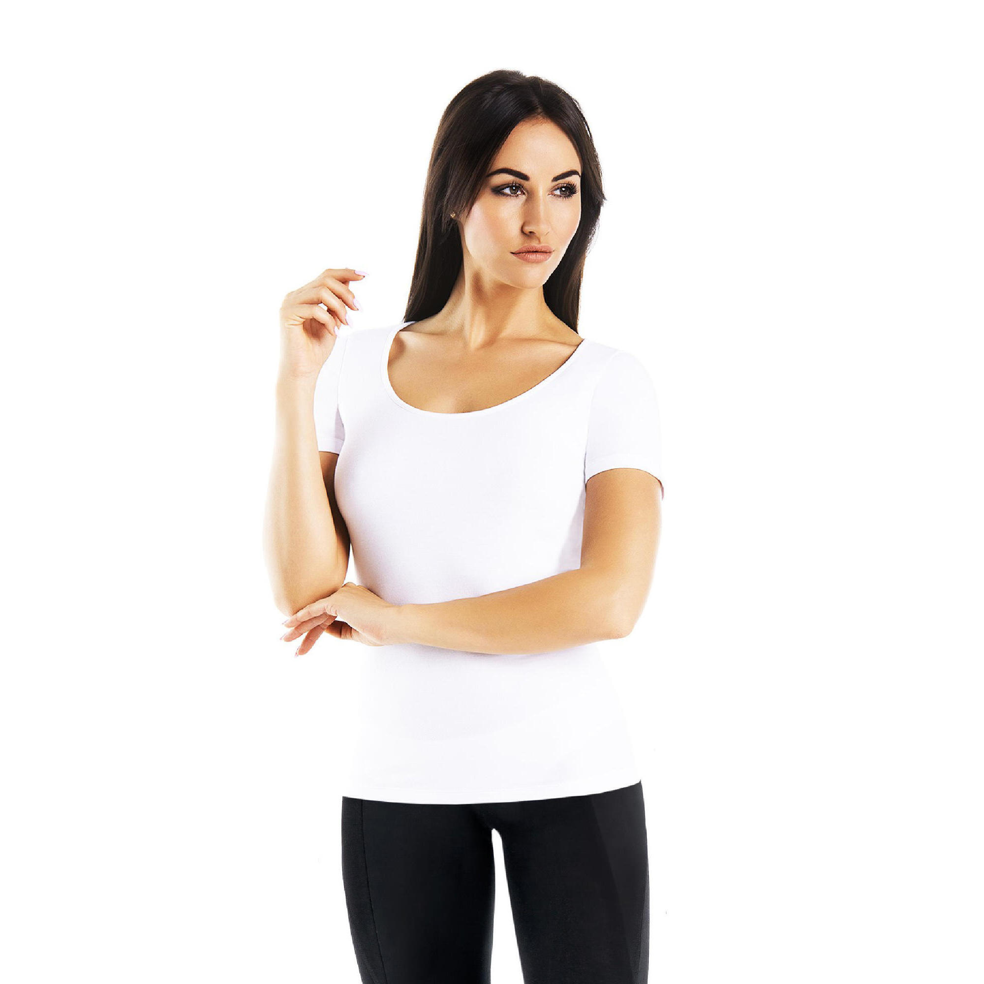 T-shirt damski bawełniany Teyli Solky