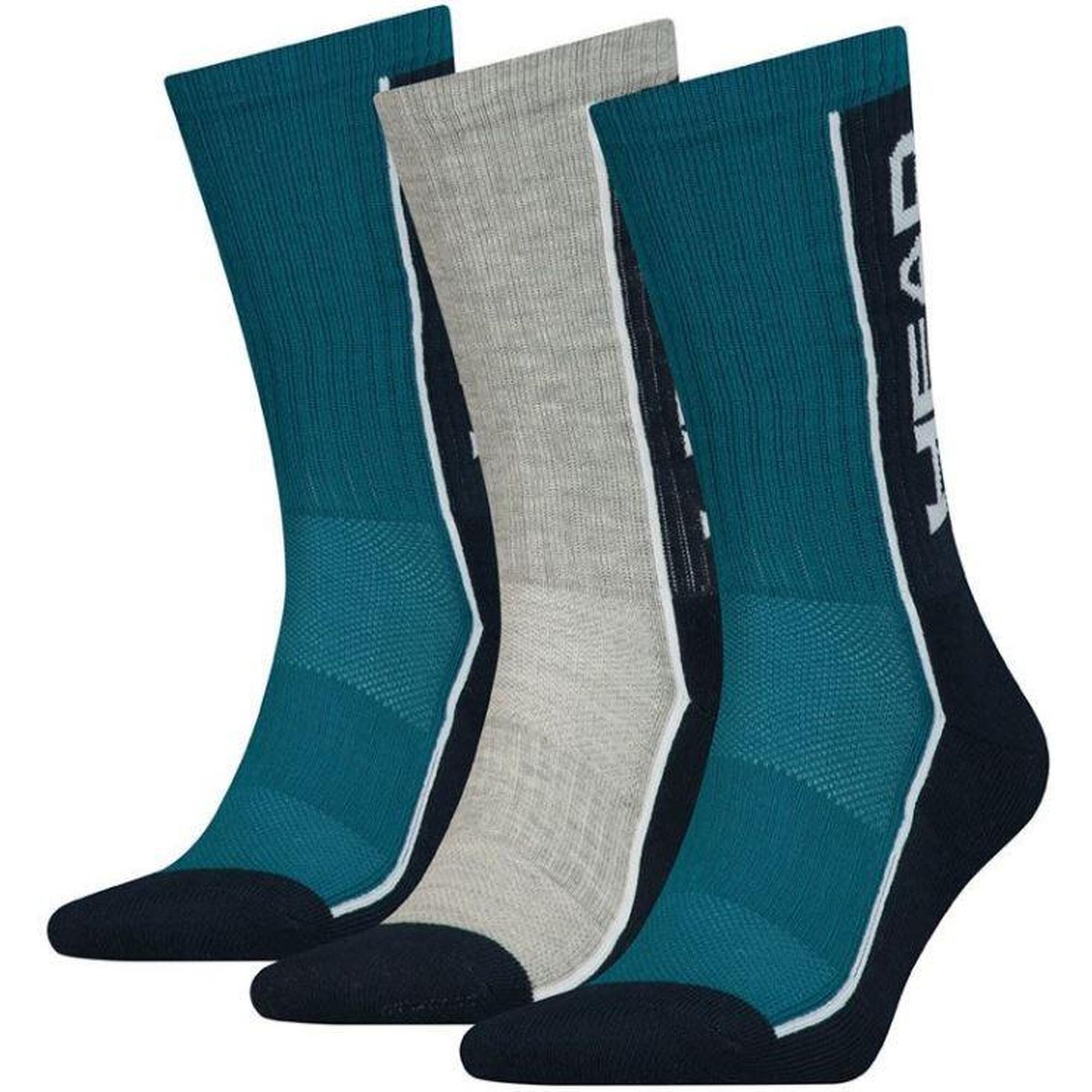 Skarpety Crew Performance 3-Pack 35-38 - Oddychające i Wytrzymałe