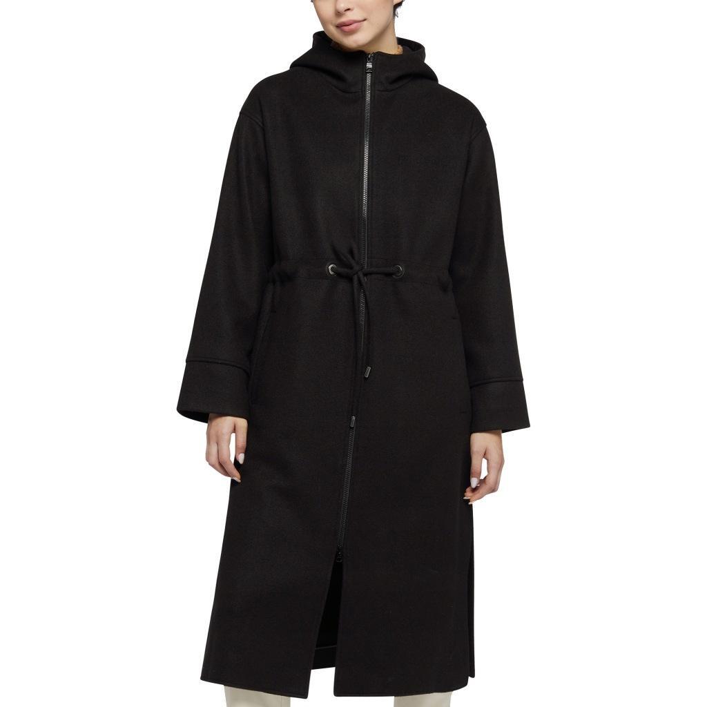Kurtka GEOX W DORALEA LONG COAT Czarny