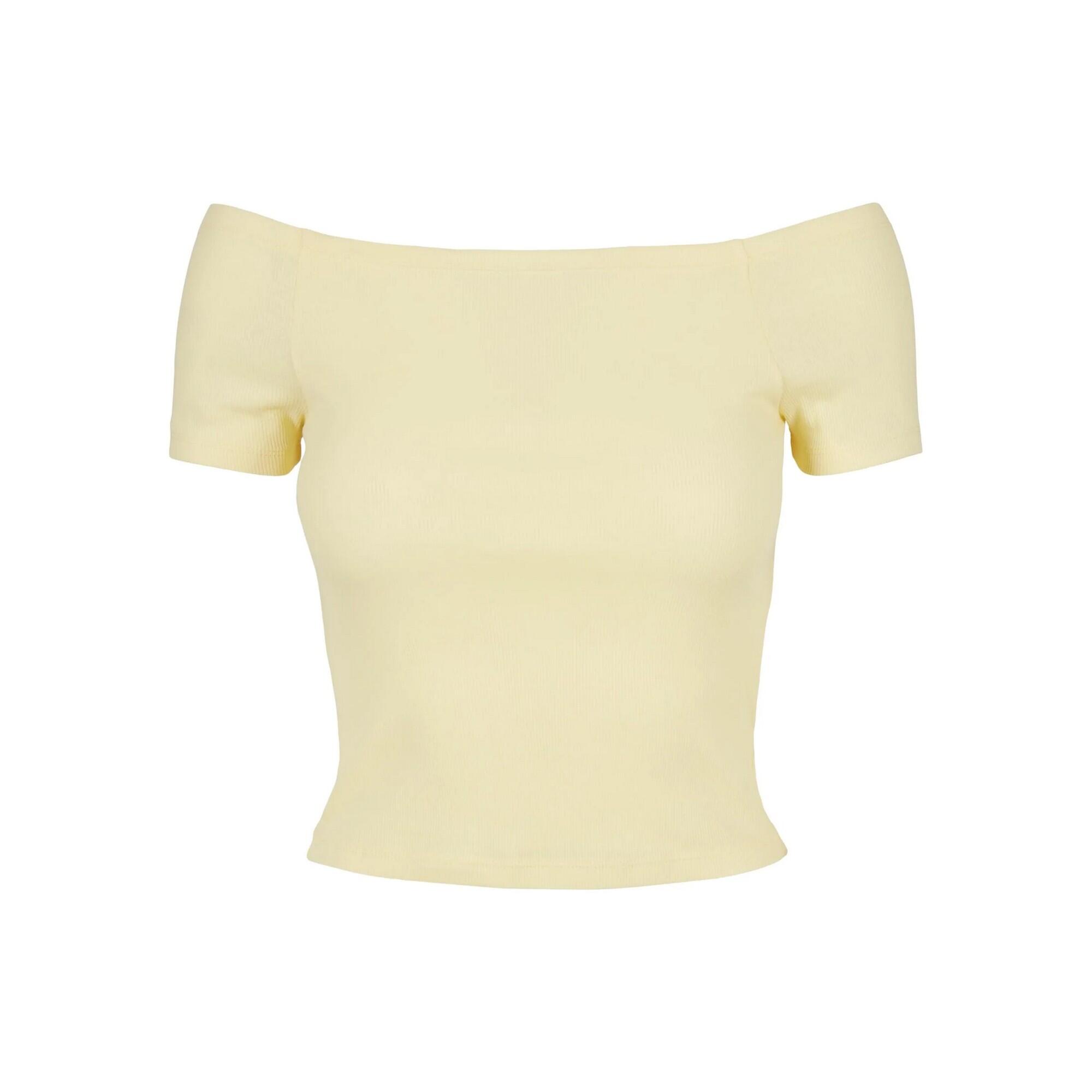 Koszulka Damska/żebrowana Bez Ramiączek