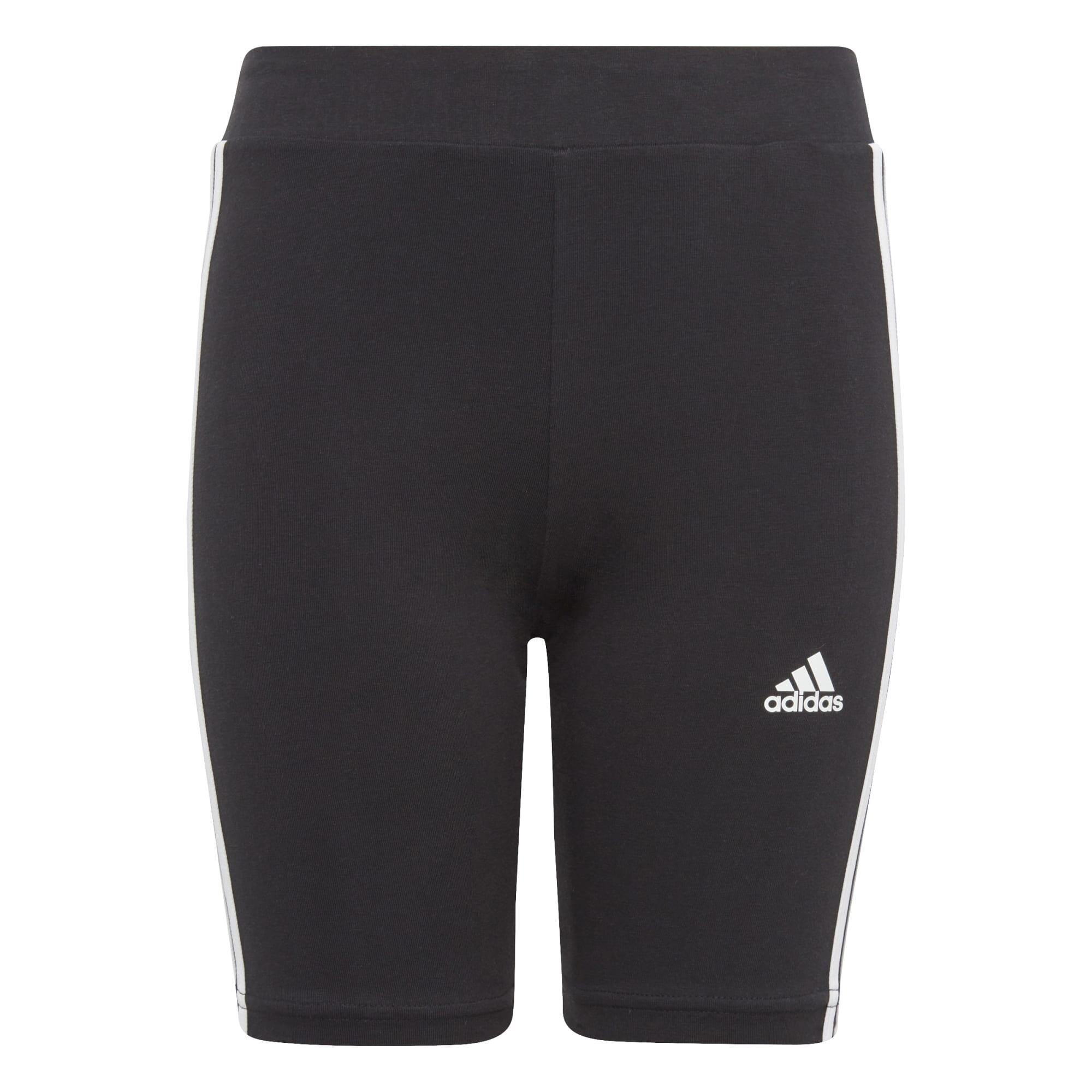 Spodenki dla dzieci adidas Essentials 3-Stripes Cotton Bike Tights