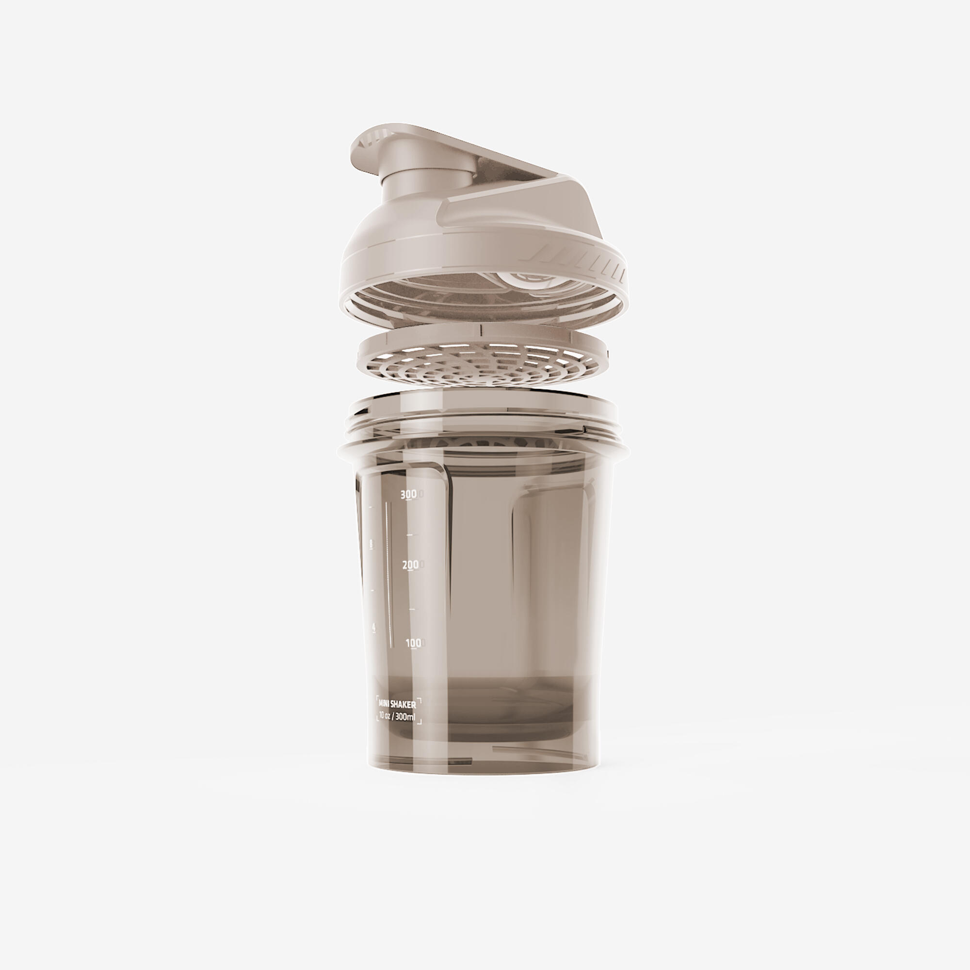 Mini shaker z sitkiem Corength 300 ml