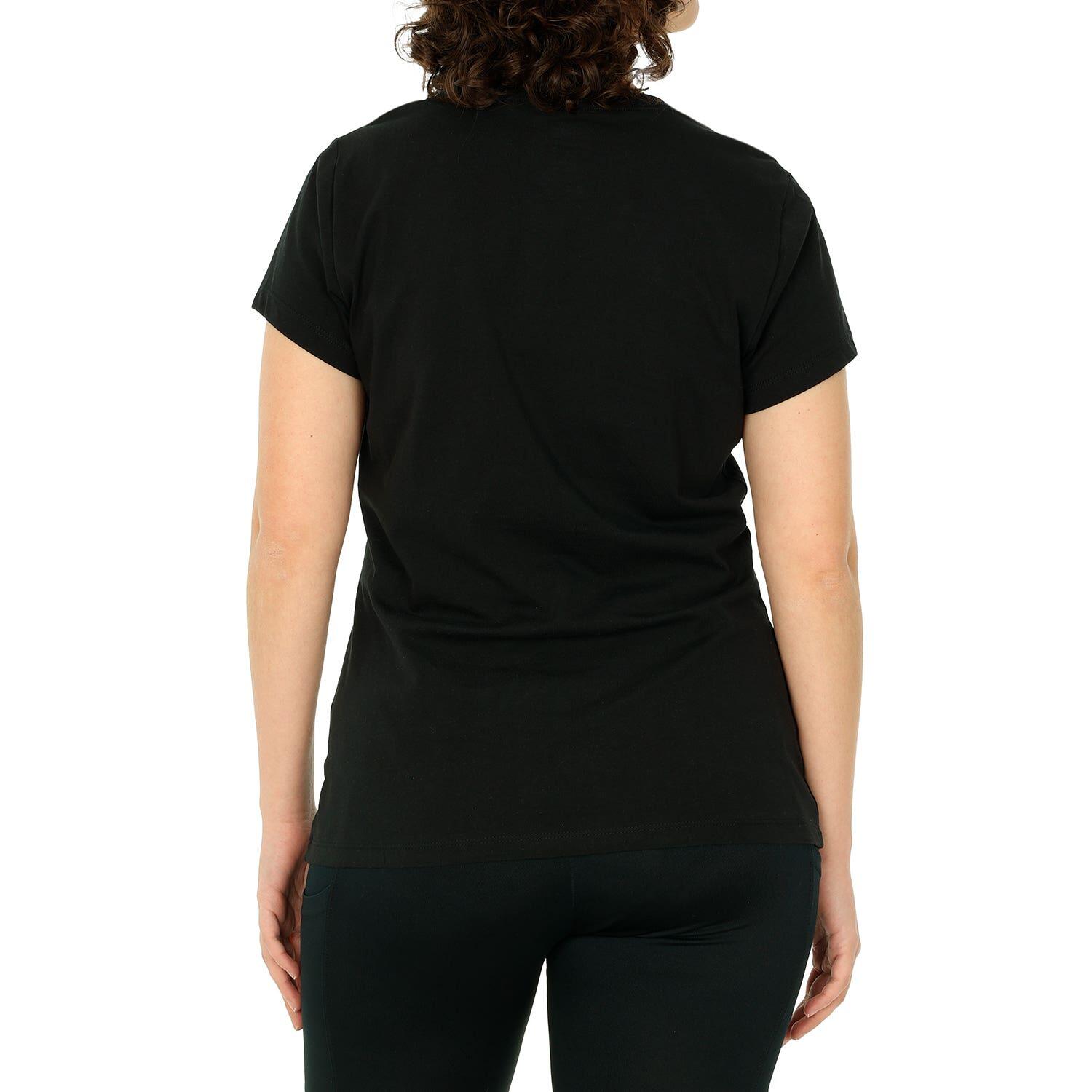 Koszulka z krótkim rękawem Damska New Balance Essentials Czarny