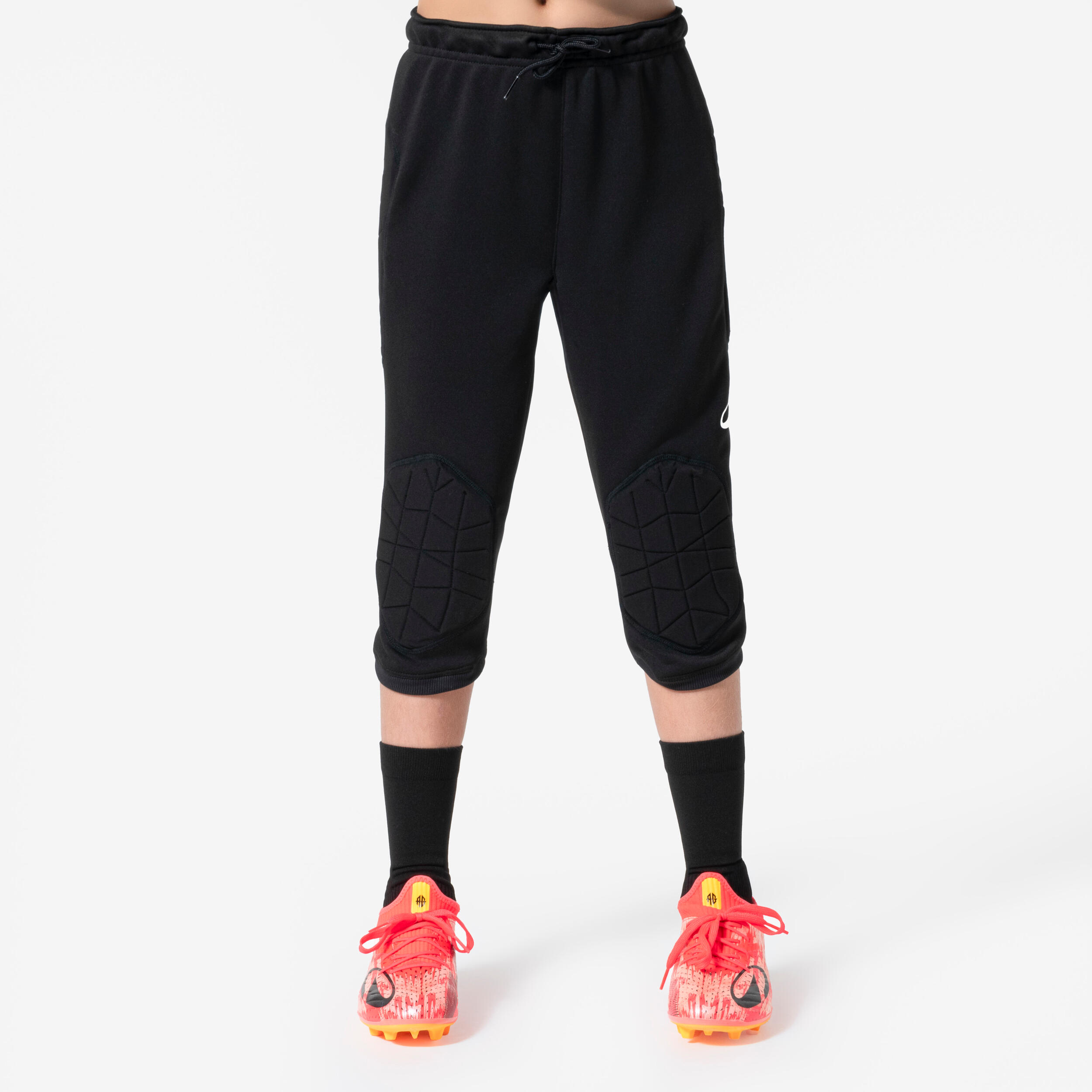 Krótkie spodnie bramkarskie dla dzieci Kipsta F300