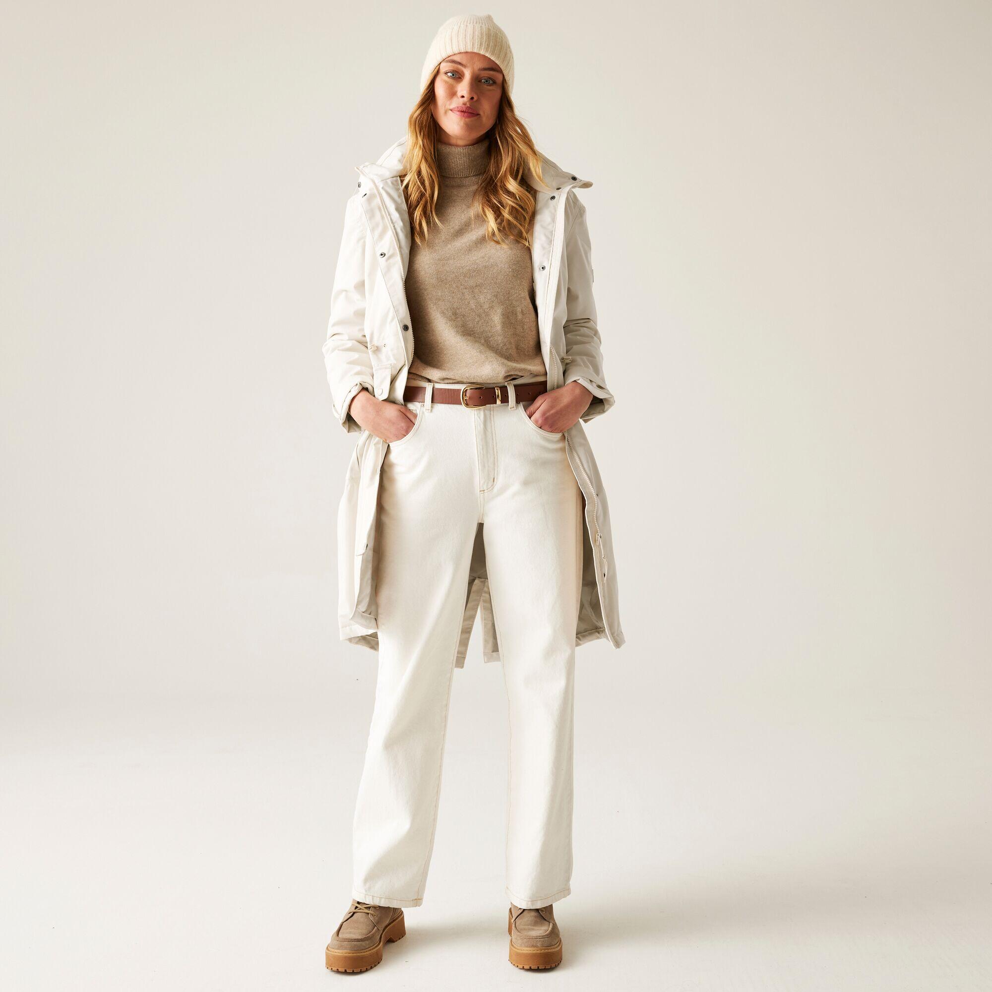 Płaszcz damski przejściowy ocieplany przeciwdeszczowy Yannta