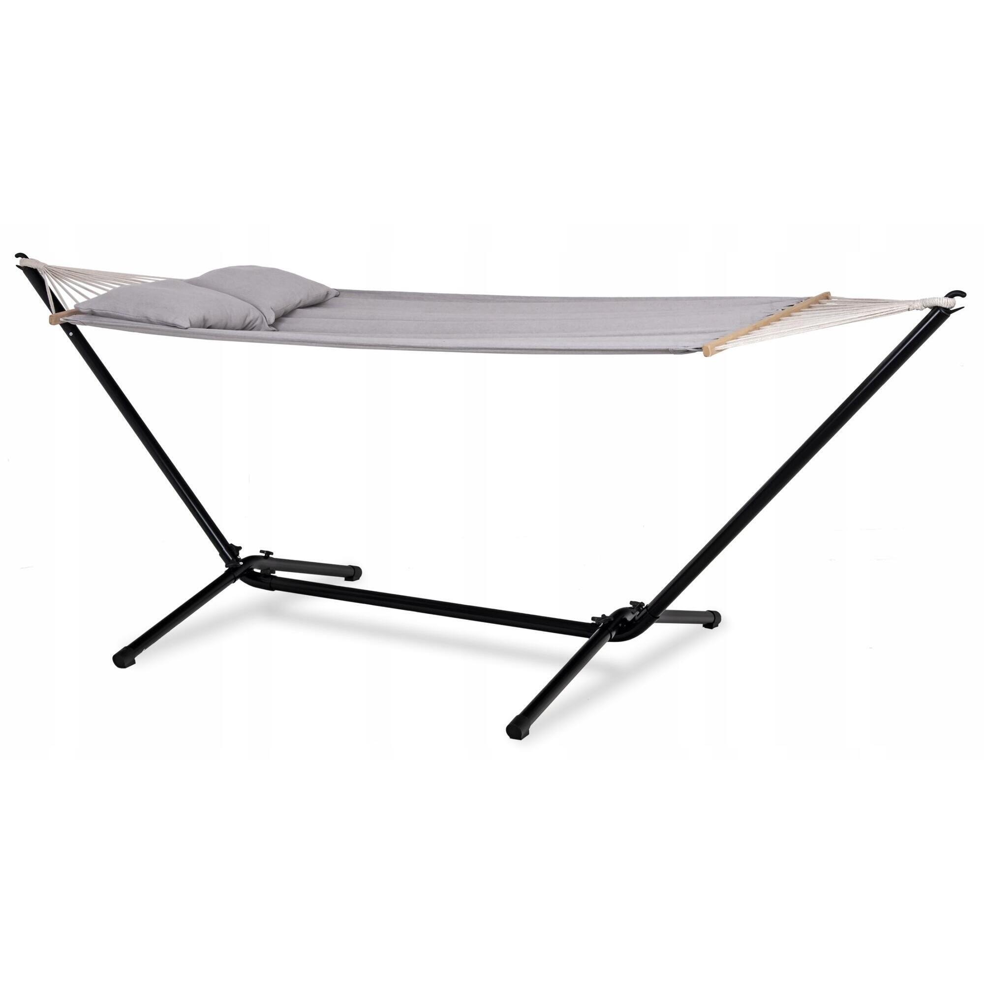 Hamak turystyczny ze stelażem metalowym Sapphire ST-263 Canaria