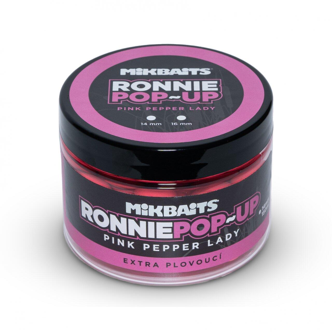 Przynęta Kulki Pływające Mikbaits Ronnie Pop-Up 150Ml Pink Pepper Lady 16Mm