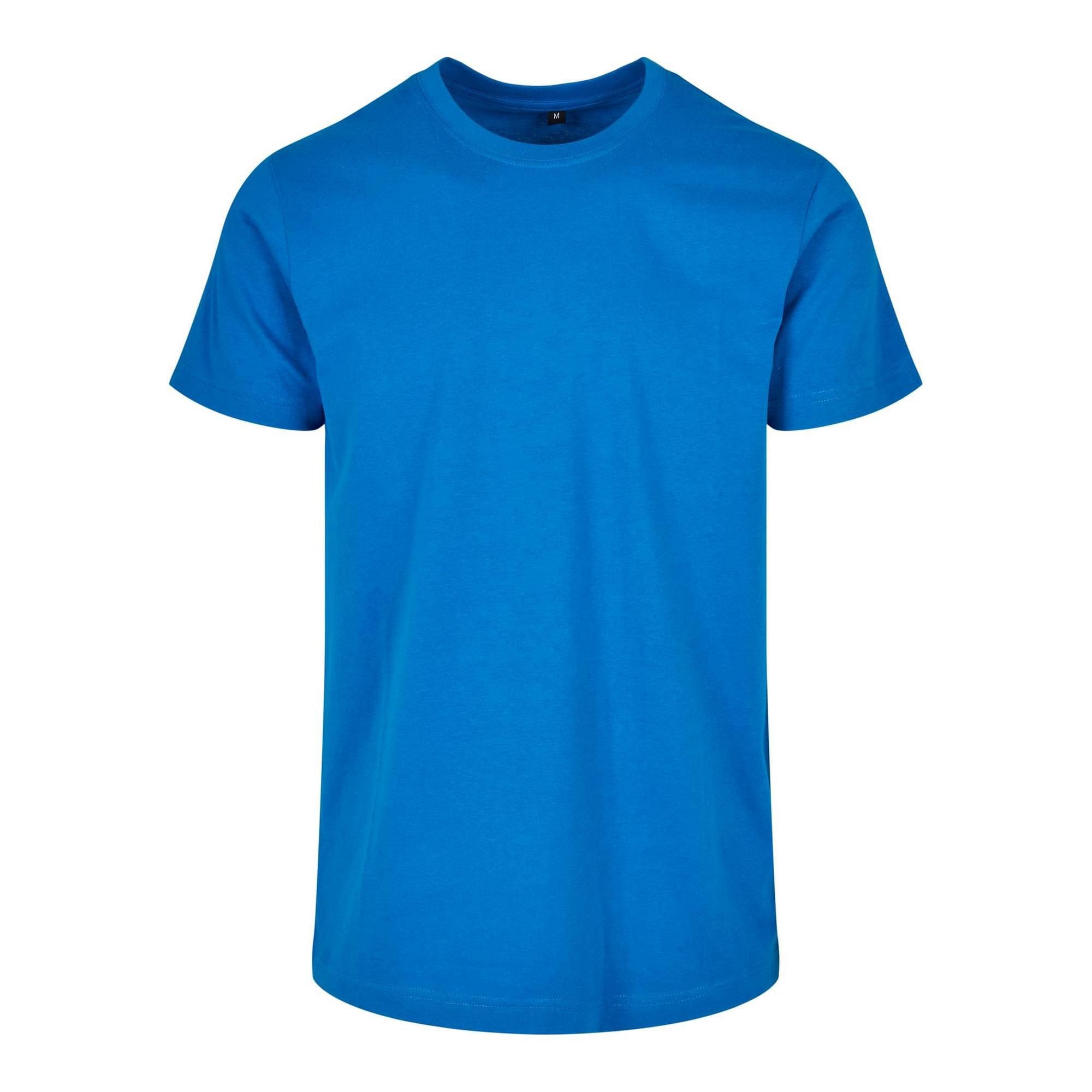 Męska Podstawowa Koszulka Z Okrągłym Dekoltem