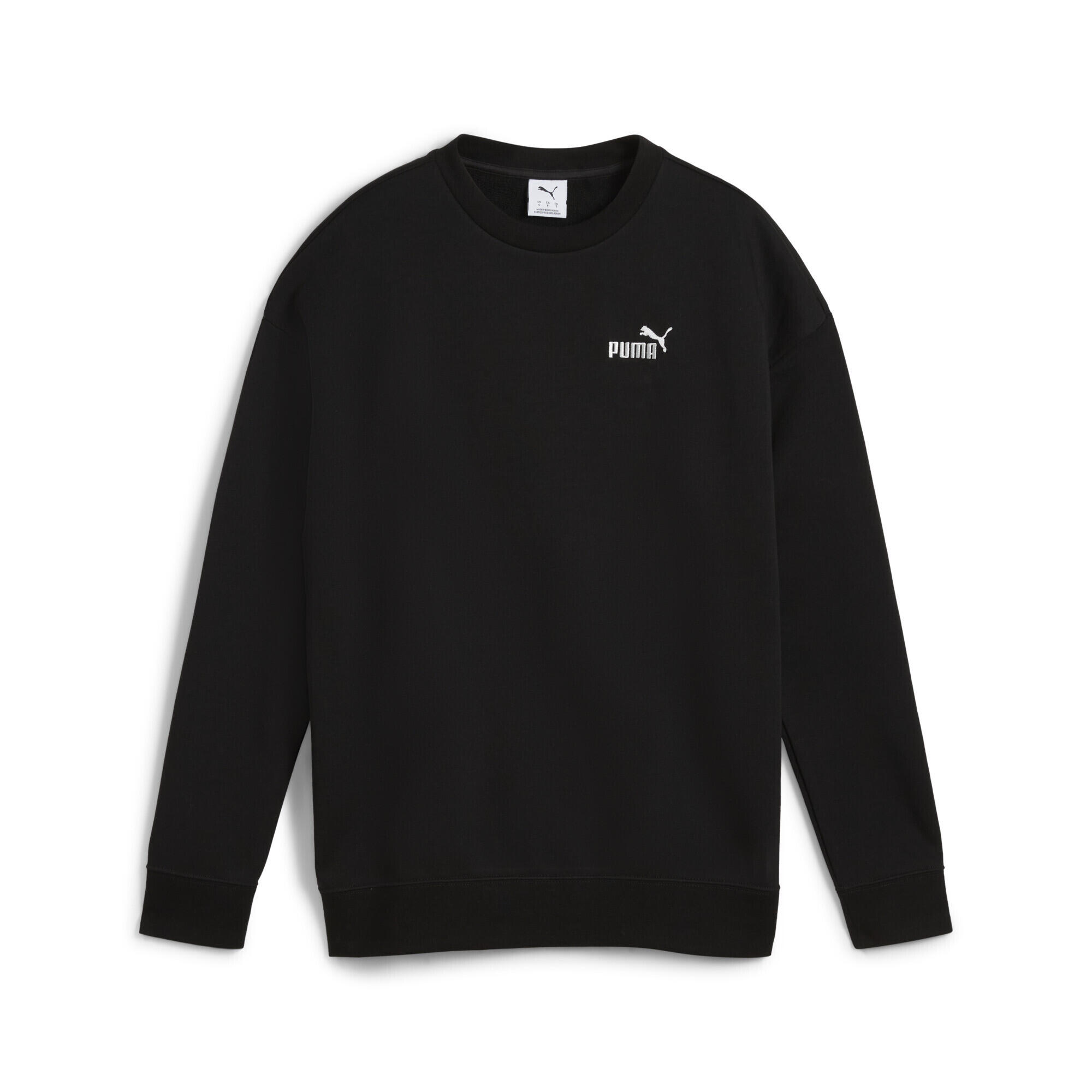 Damska luźna bluza z okrągłym dekoltem i małym logo No.1 ESS PUMA