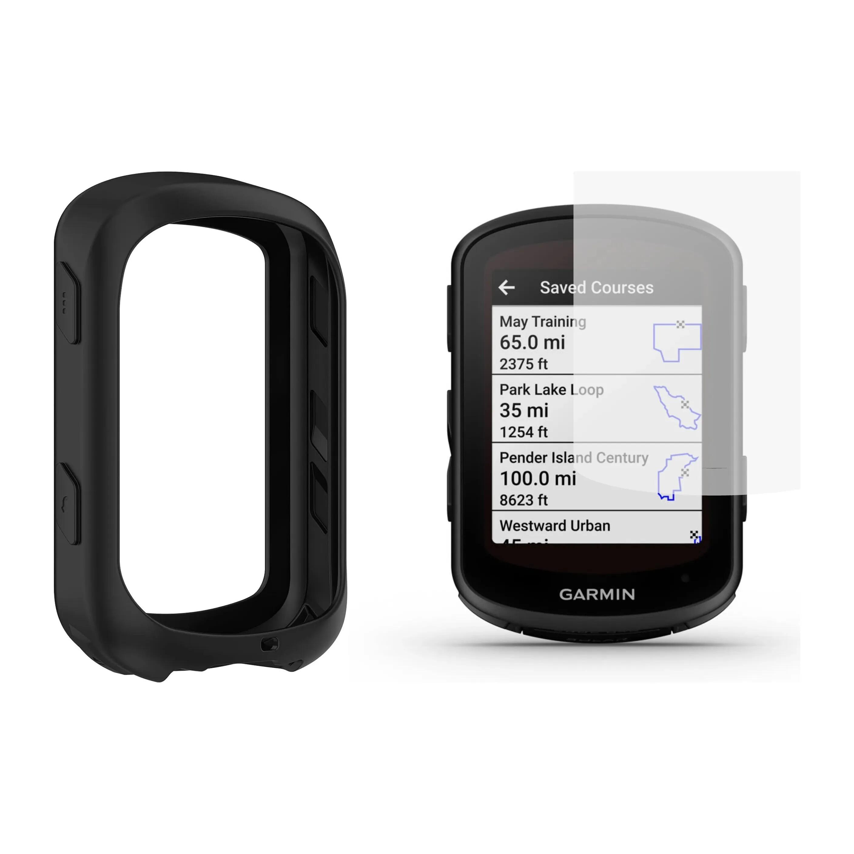 Etui silikonowe + szkło hartowane do Garmin Edge 540