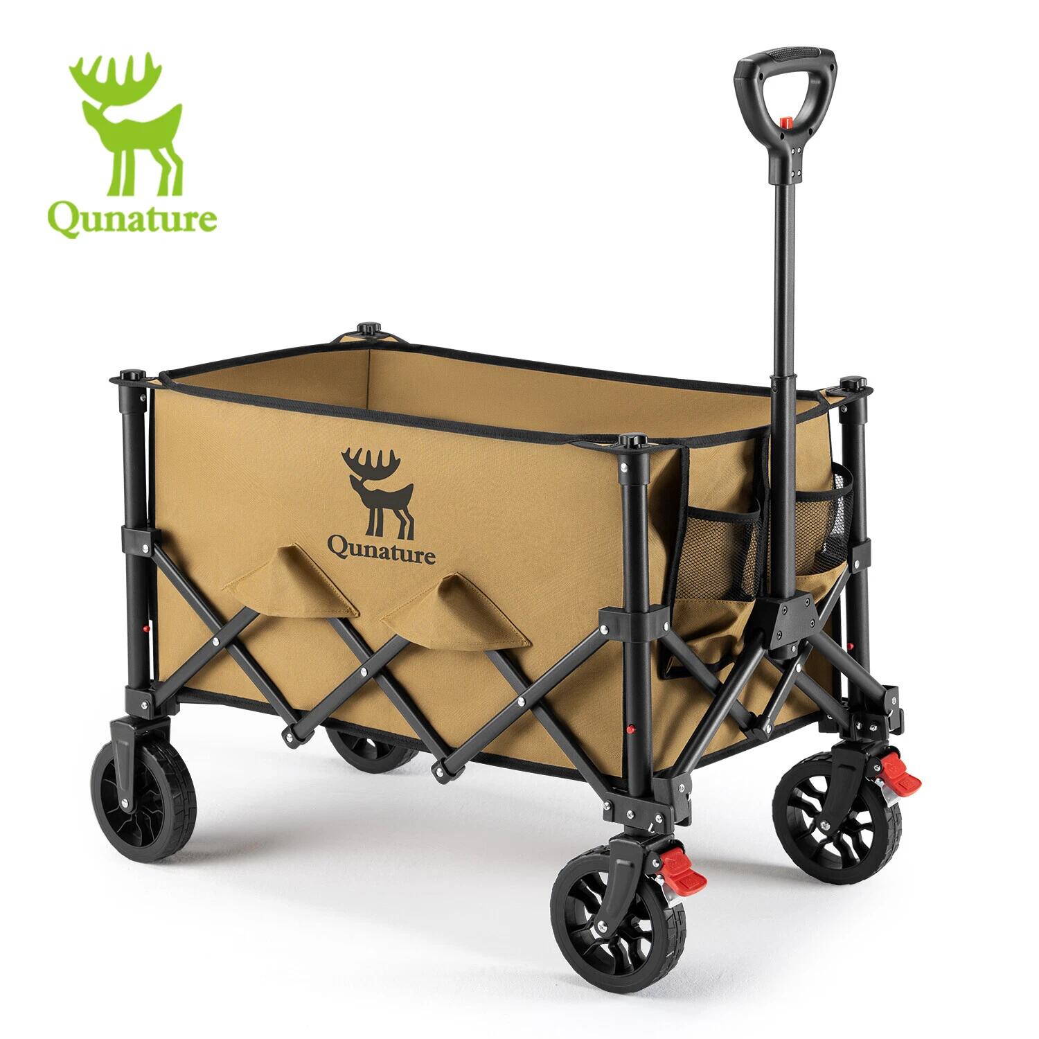 Wózek turystyczny składany (do 100 kg) - QUNATURE 600102001