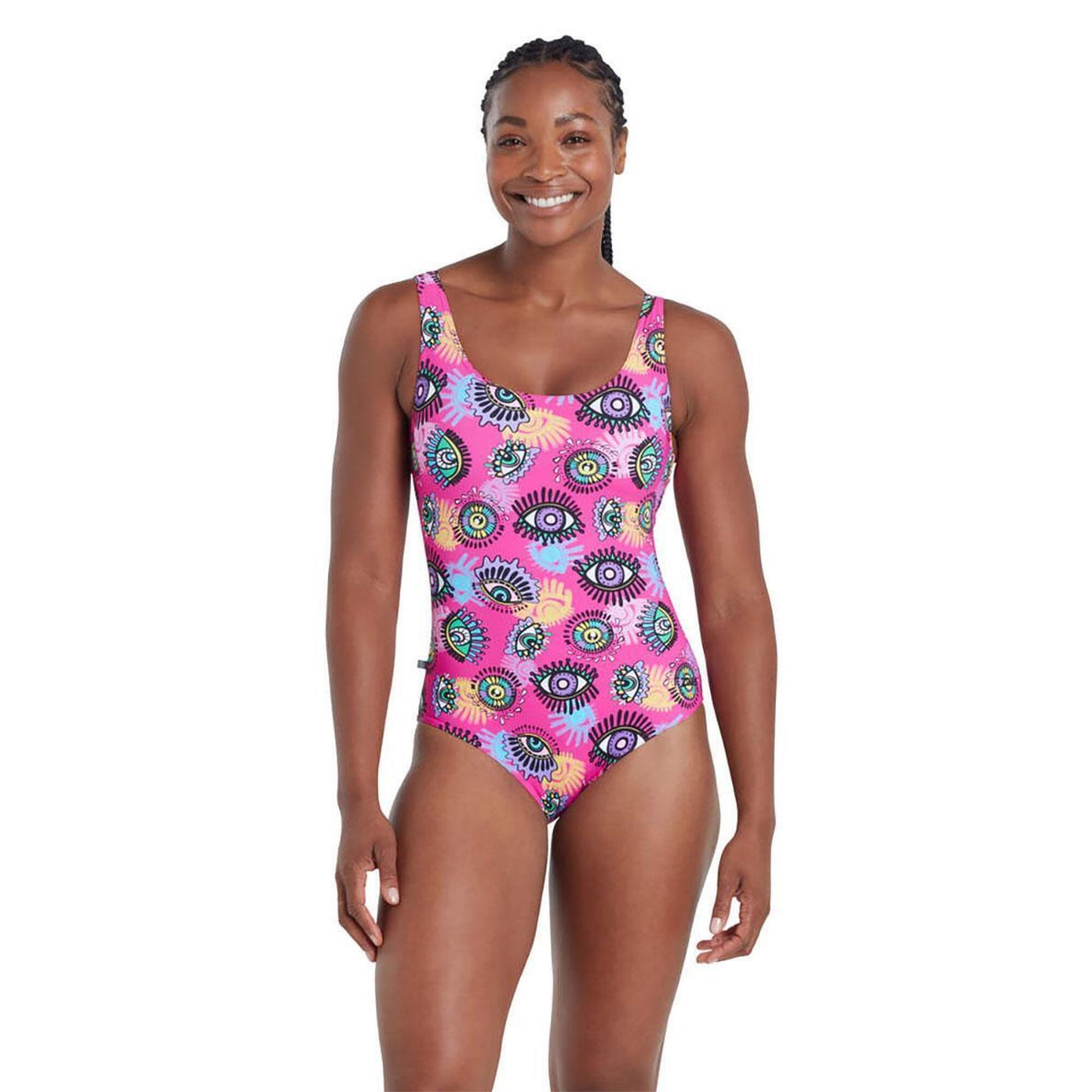 Zoggs Scoopback Termiczny Kostium Kąpielowy Z Podszewką - Rozmiar 32