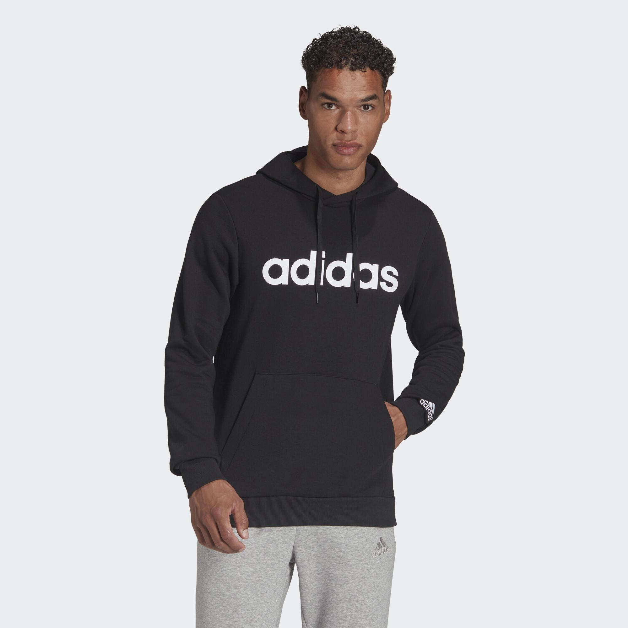 adidas Essentials Linear Logo Hoodie, męska bluza