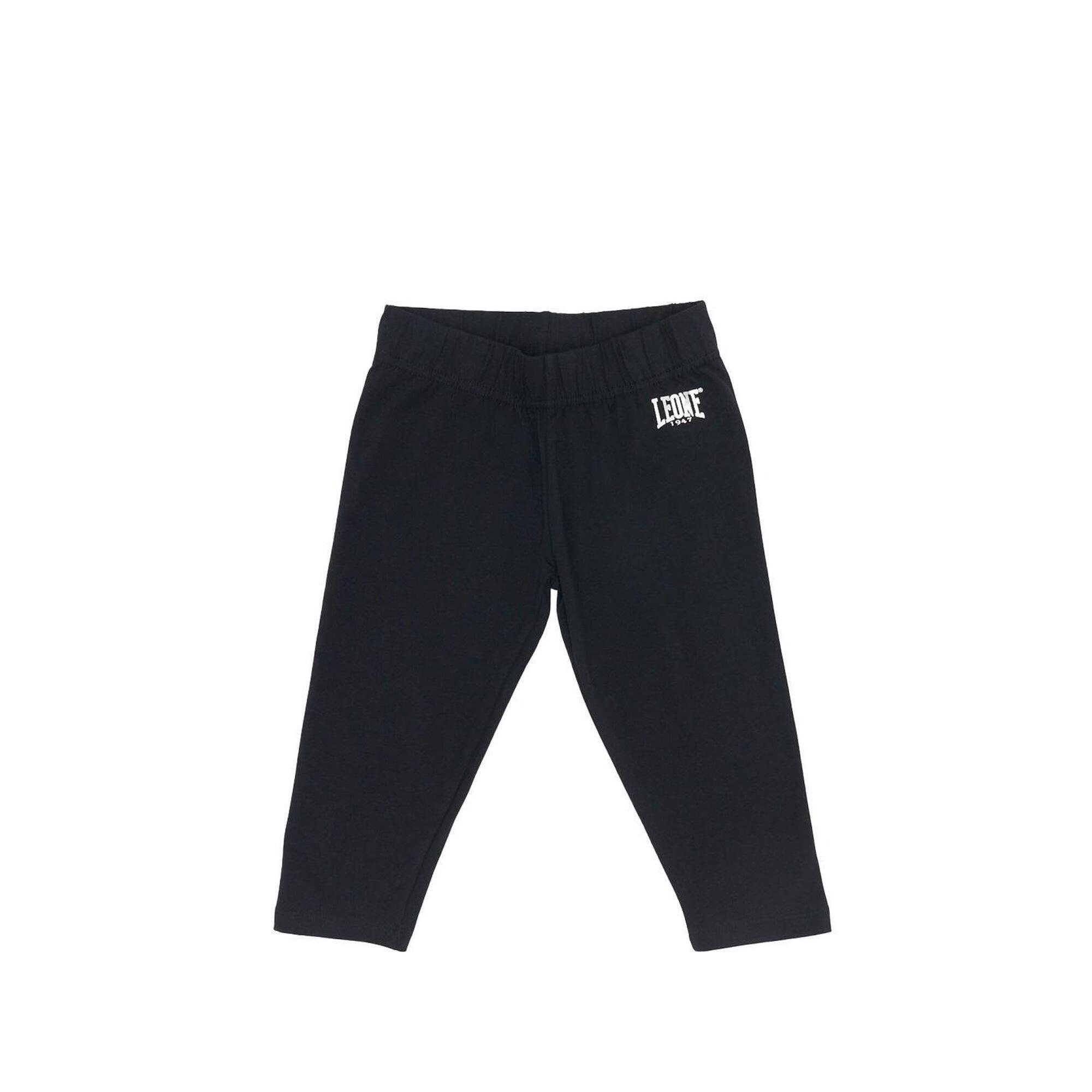 Foliowe legginsy capri dziewczęce