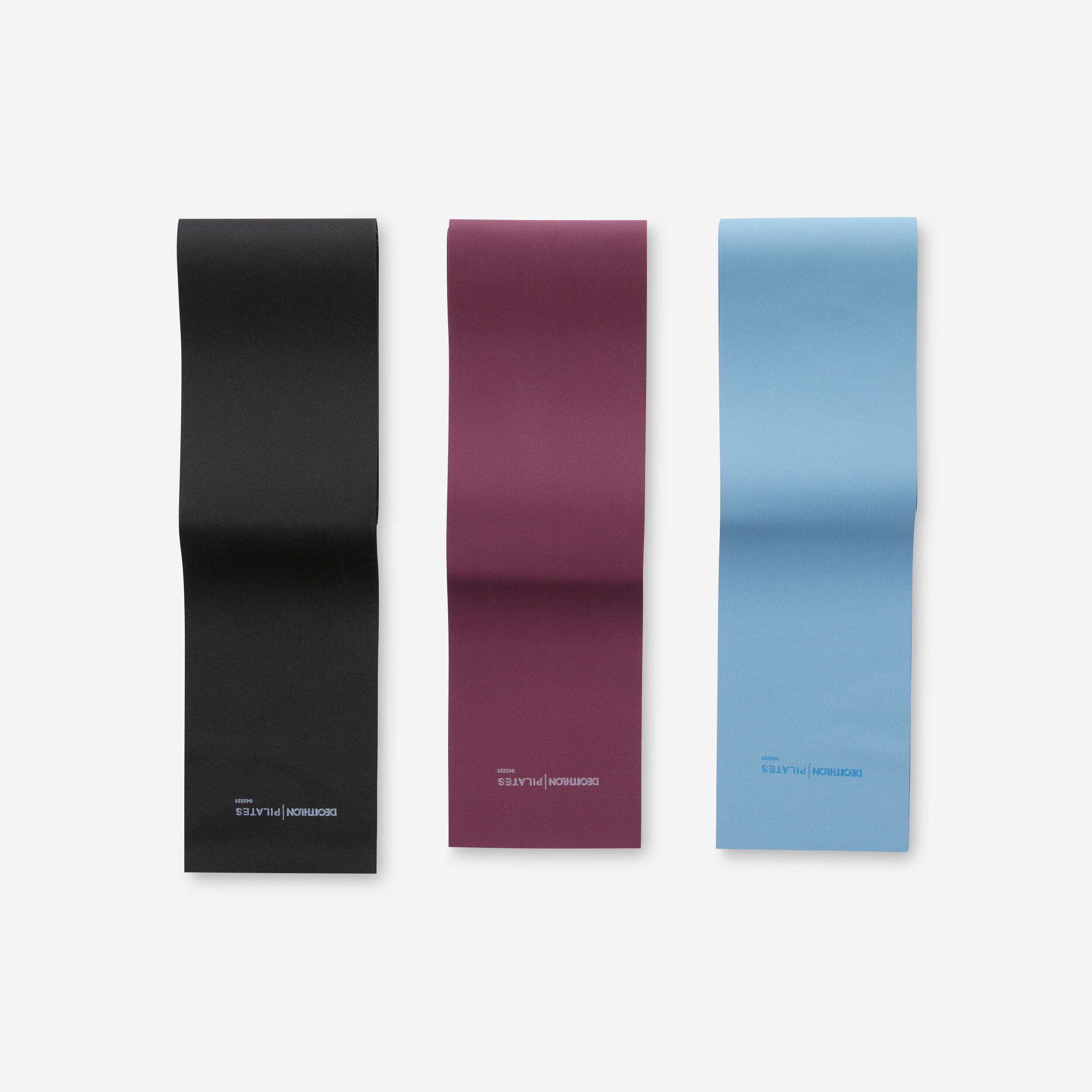 Zestaw 3 gum do pilatesu Domyos 2, 3 i 4 kg