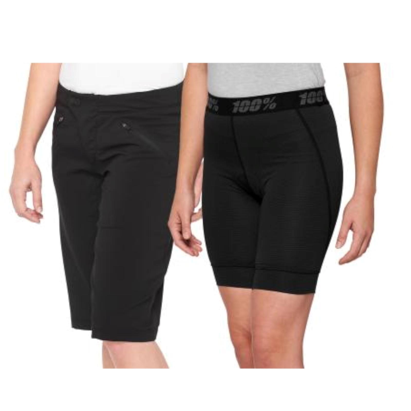 Szorty damskie 100% ridecamp Liner