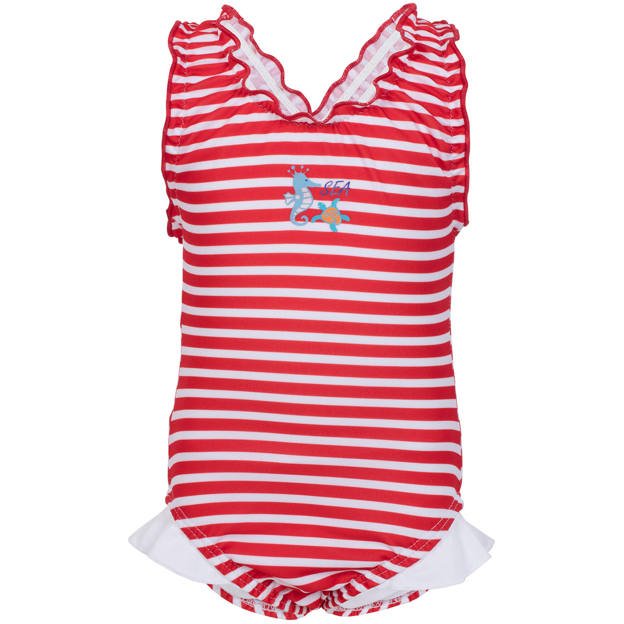 Dziewczęcy pieluszkowy strój kąpielowy Fashy Junior Aquafeel