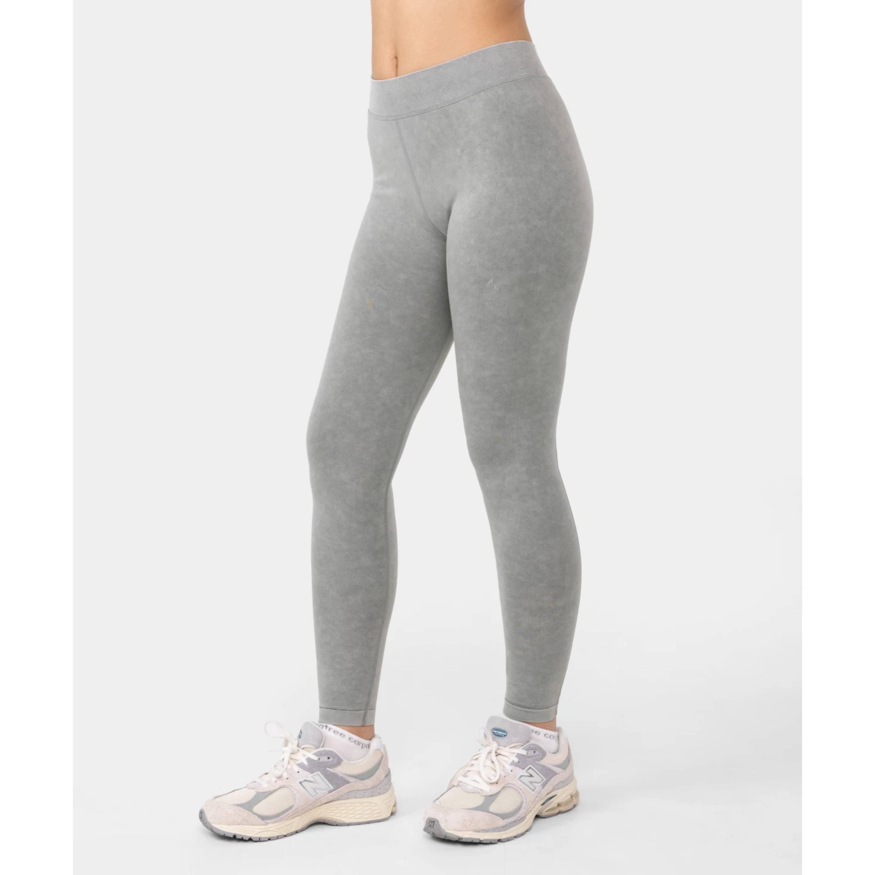 Legginsy Carpatree Marble Story bezszwowe zielone