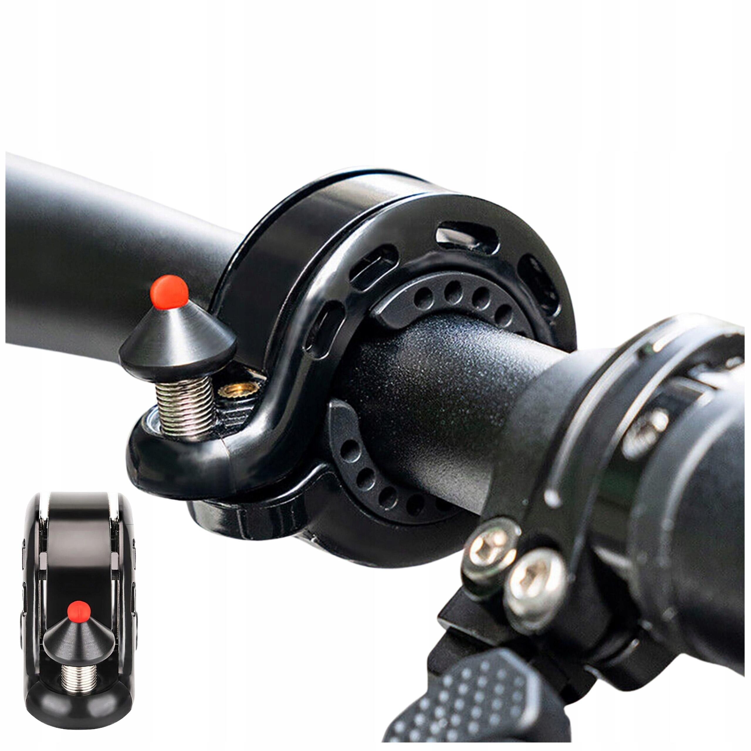 Dzwonek rowerowy Rockbros 100 db na kierownicę max 52,4 mm średnica