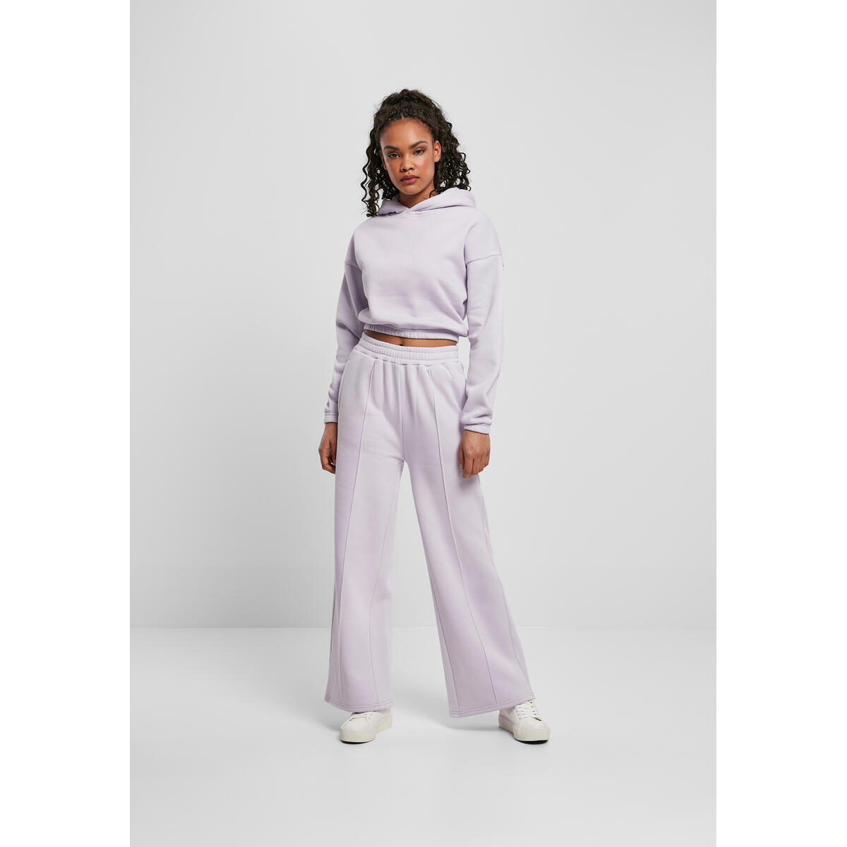 Spodnie damskie Urban Classics straight pin tuck