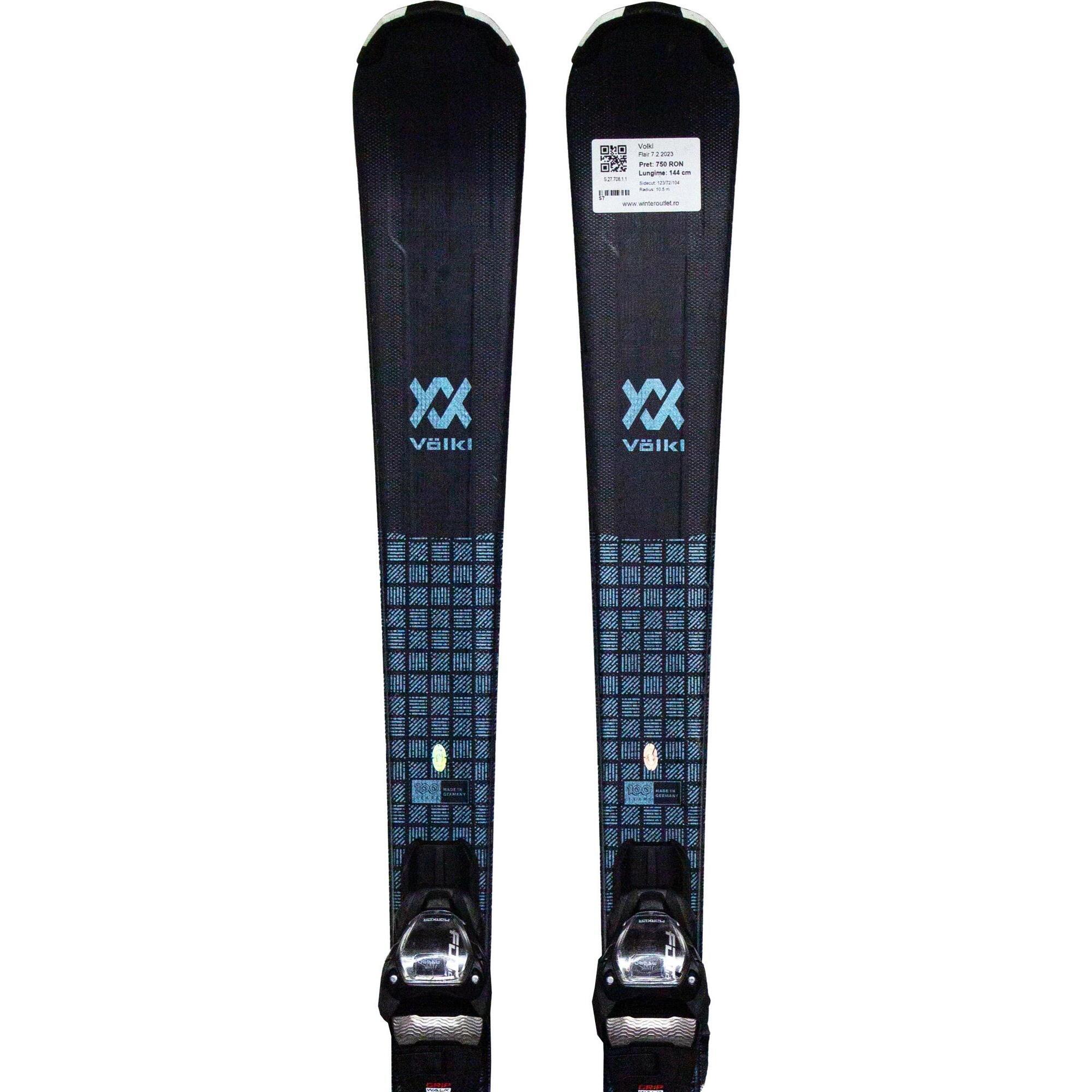 Second Life- Narty VOLKL Flair 7.2 2023, 144 cm- Stan bardzo dobry