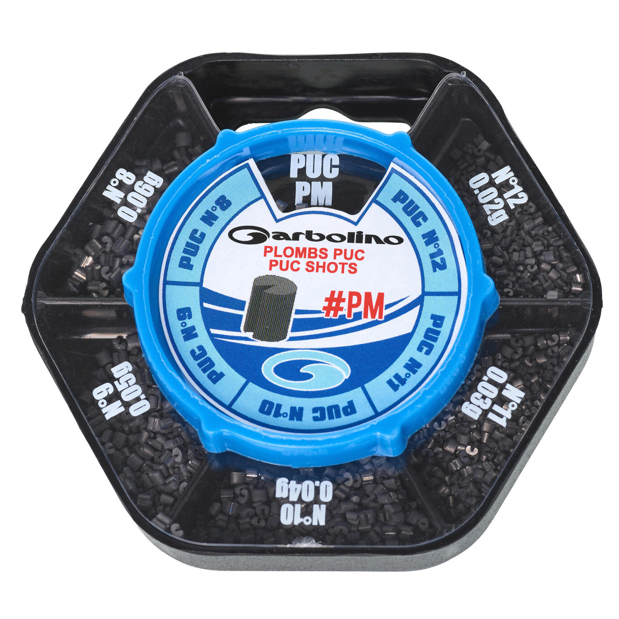 Pudełko śrucin 5 przegródek PUC nr 8 - 12