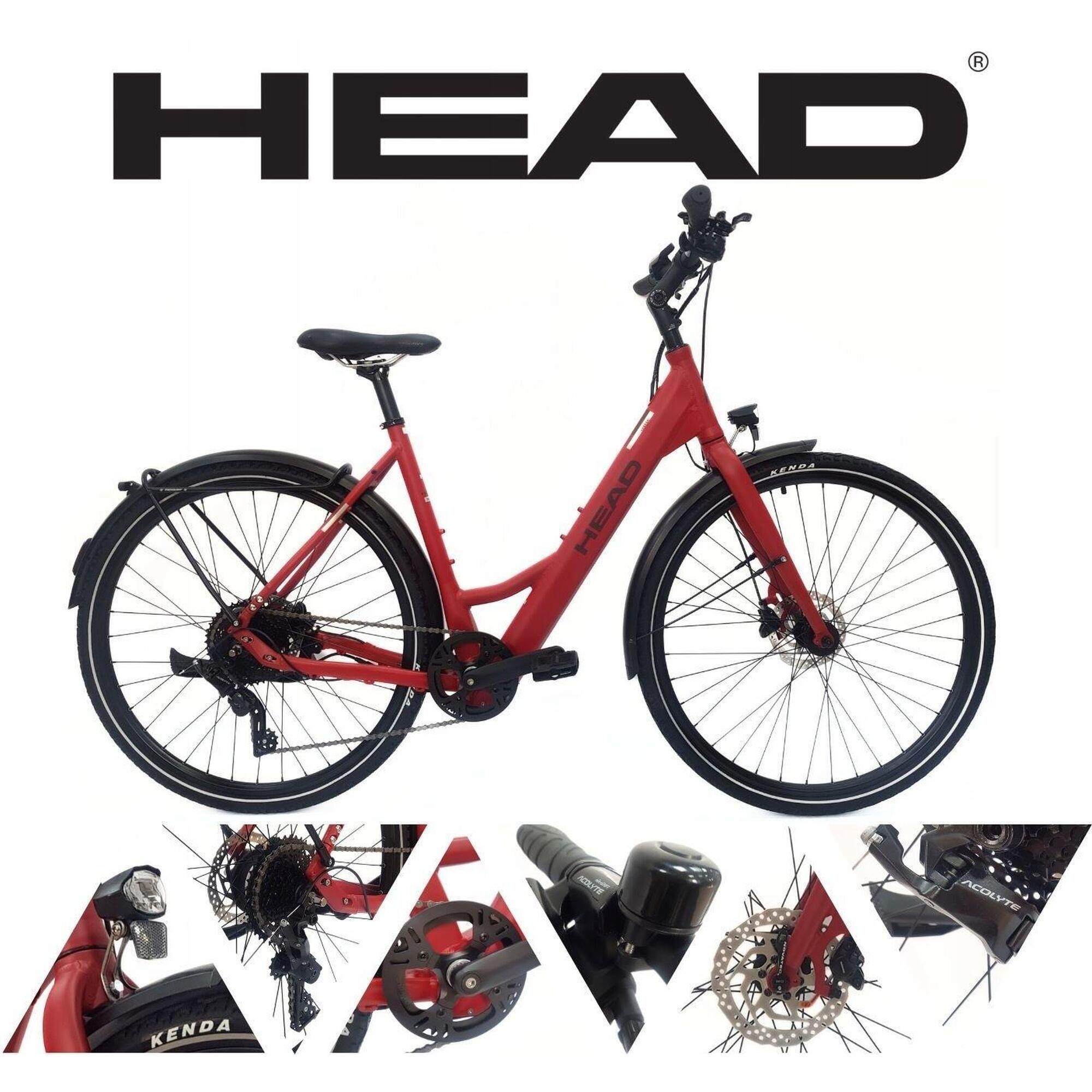 Rower elektryczny trekkingowy HEAD eUrban Trinity