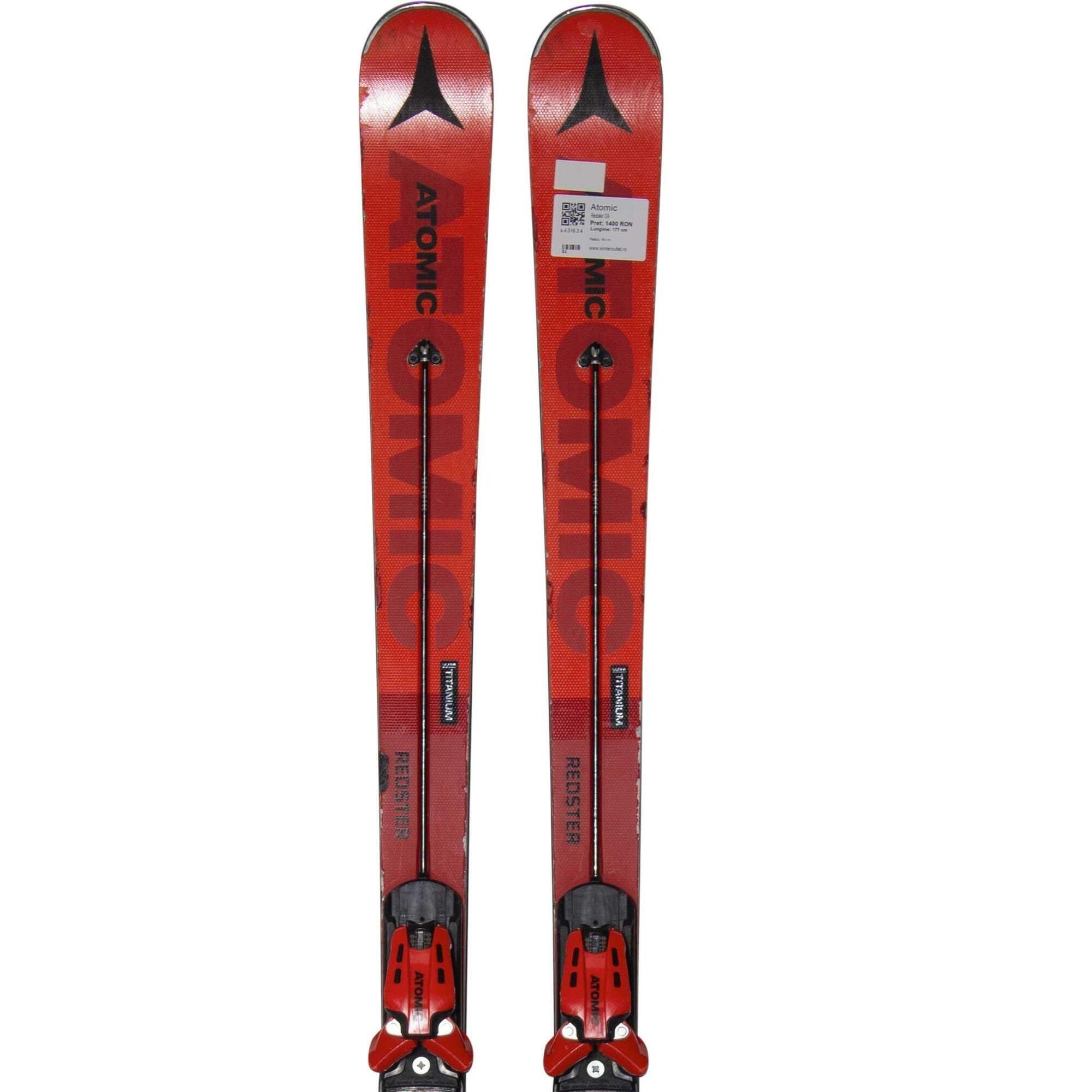 Second Life- Narty ATOMIC Redster G9, 183 cm- Stan dobry