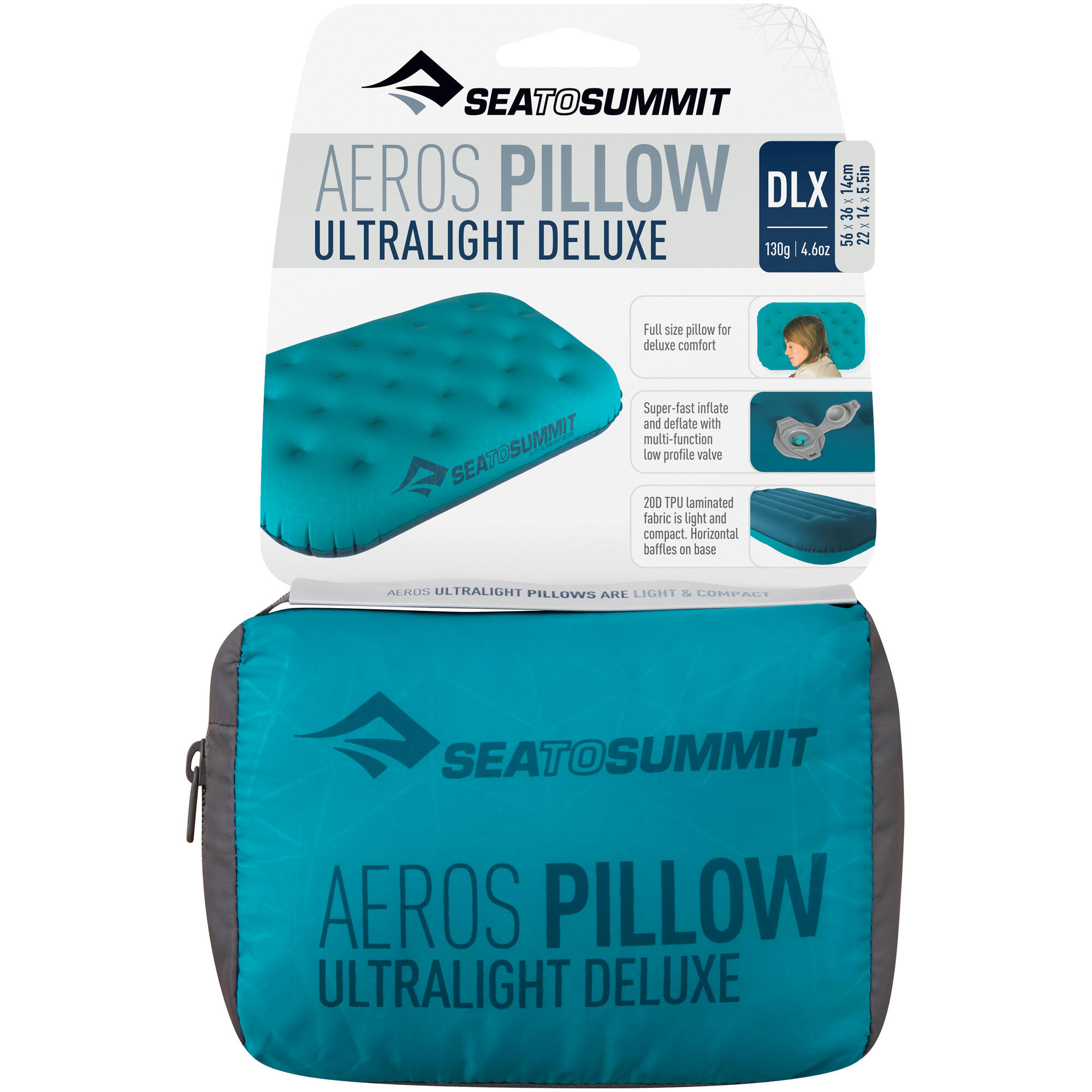 Poduszka turystyczna dmuchana Sea To Summit Aeros Pillow Ultralight