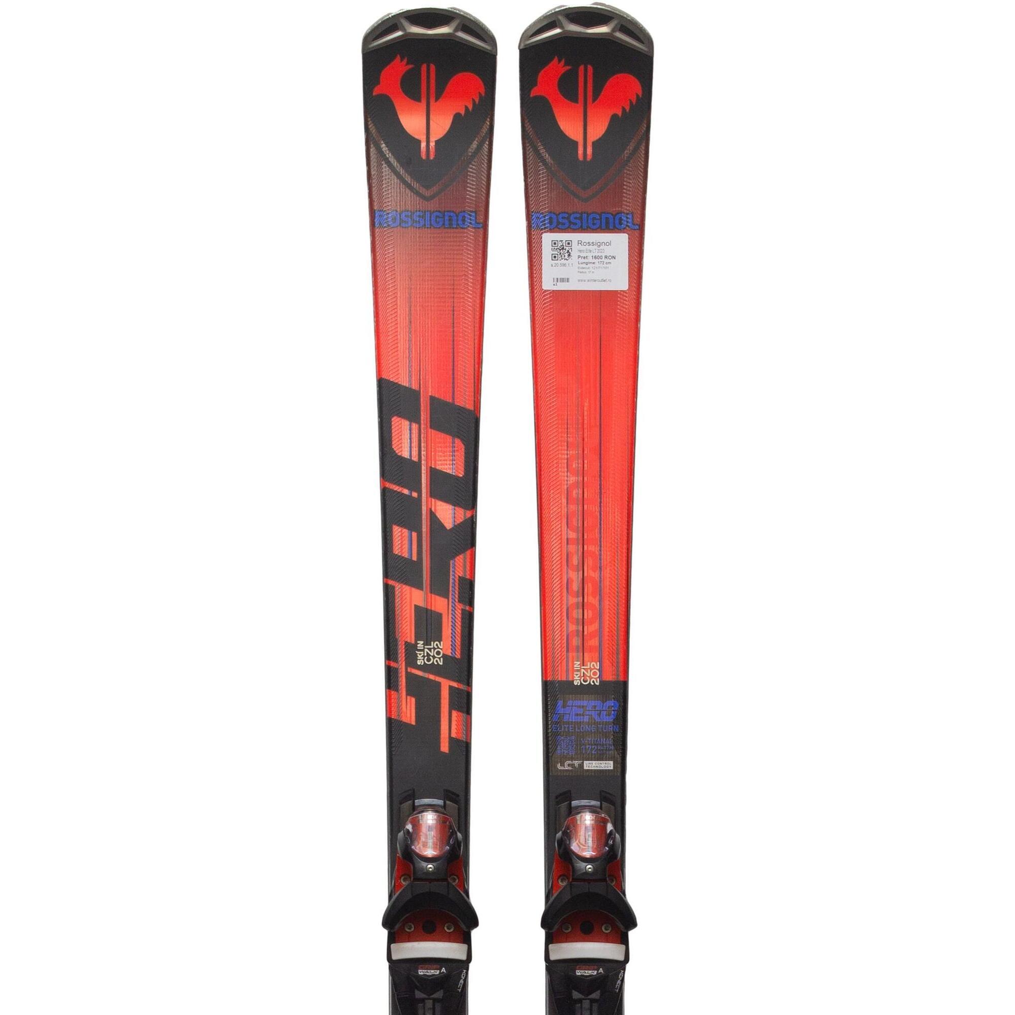 Second Life- Narty ROSSIGNOL Hero Elite LT 2023, 172 cm- Stan bardzo dobry