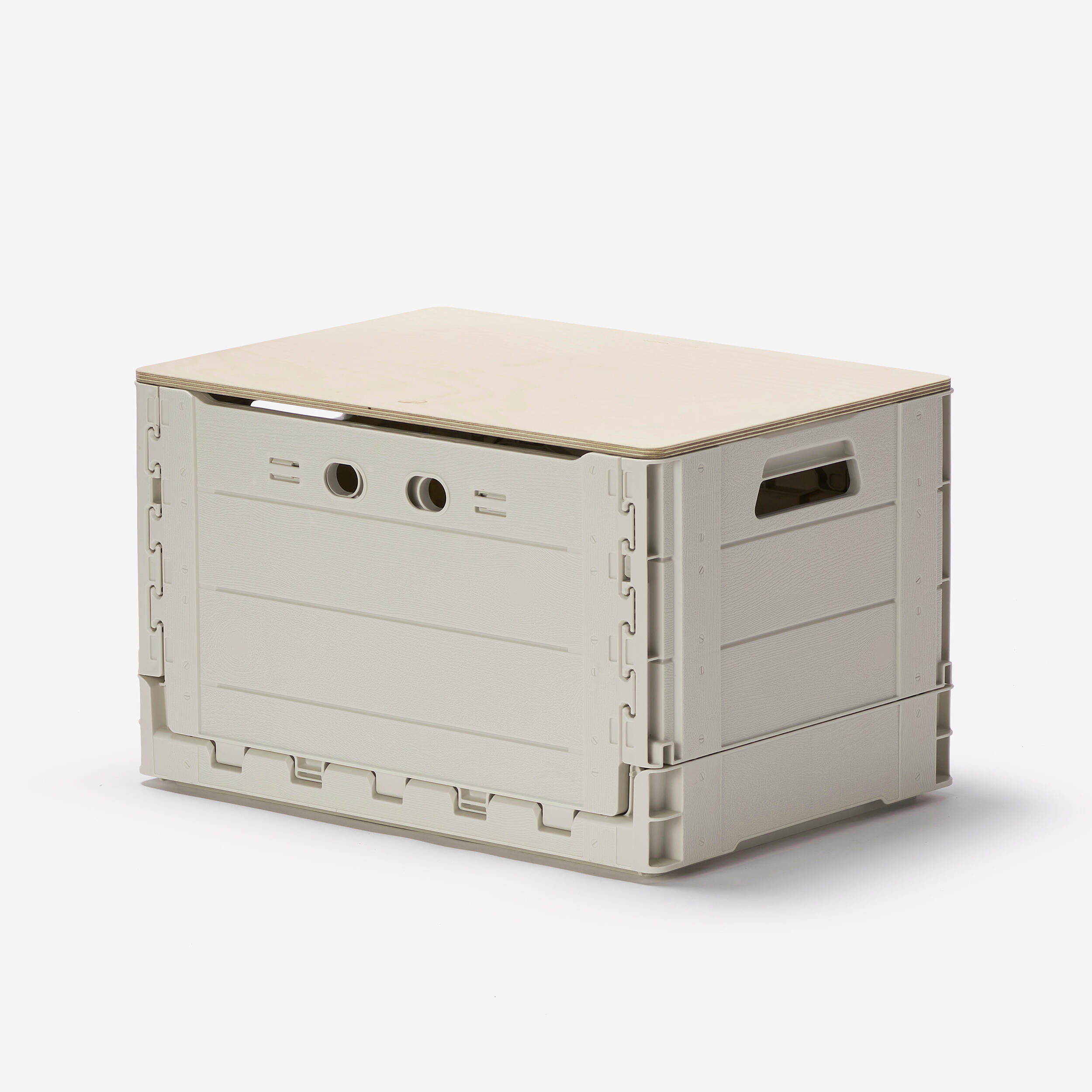 Pudełko kempingowe 49 litrów składane + Blat