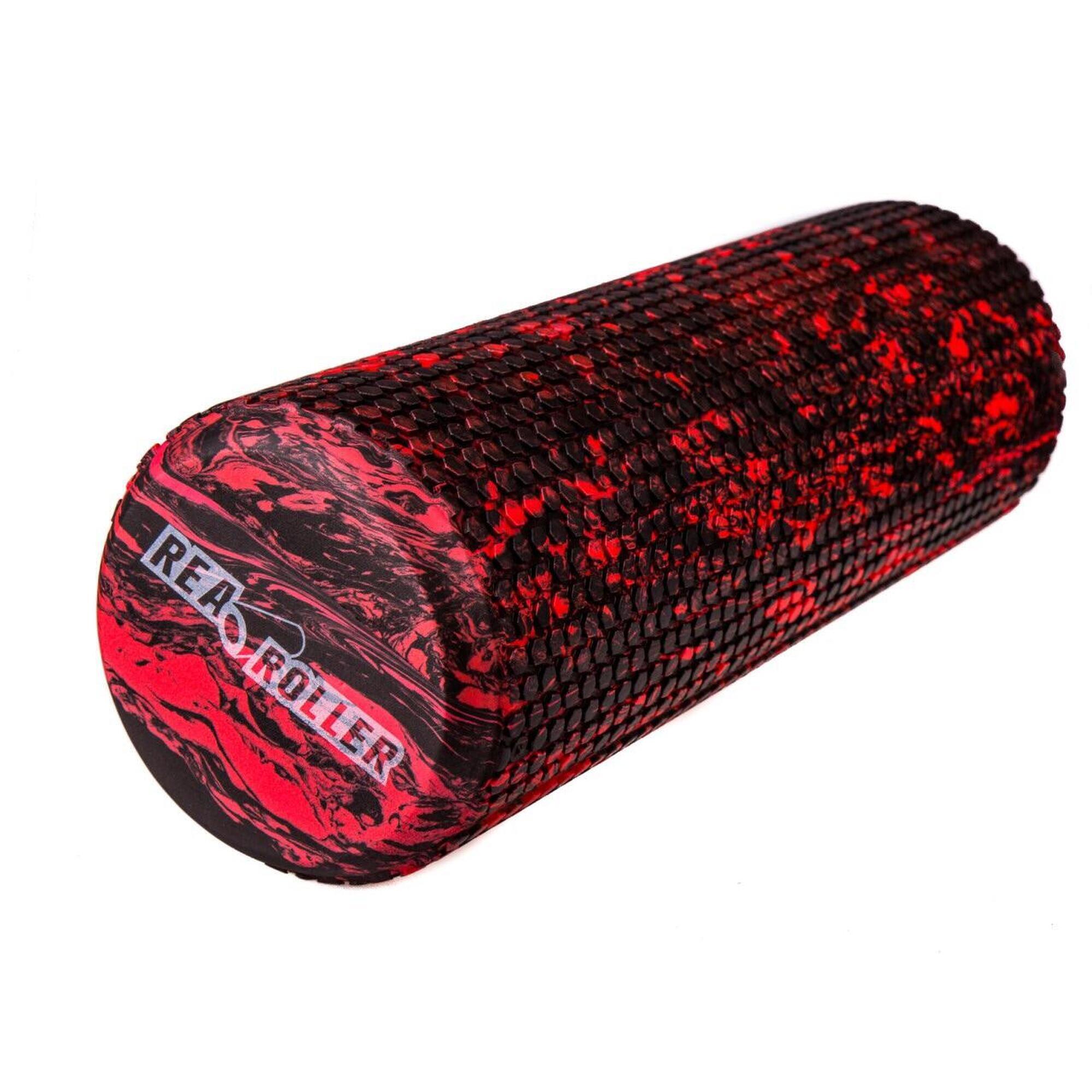 Wałek do masażu i ćwiczeń REA SNAKE ROLLER, pianka EVA, z wypustkami