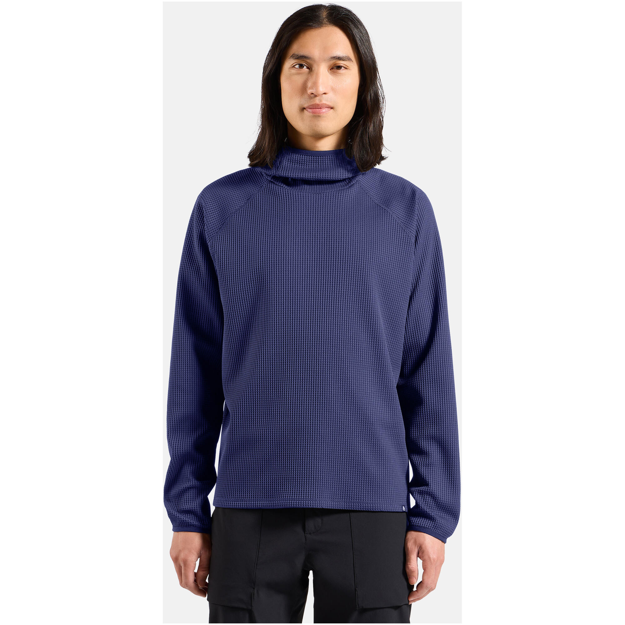 Bluza z kapturem Odlo Mid layer hoody CUBIC