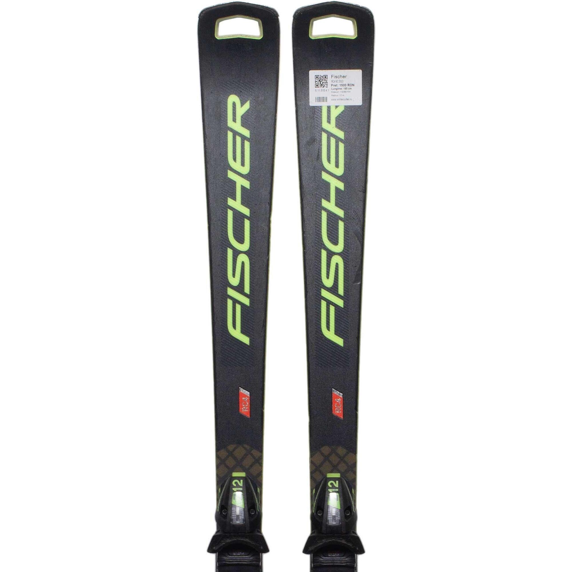 Second Life- Narty FISCHER RC4 SC 2023, 160 cm- Stan bardzo dobry