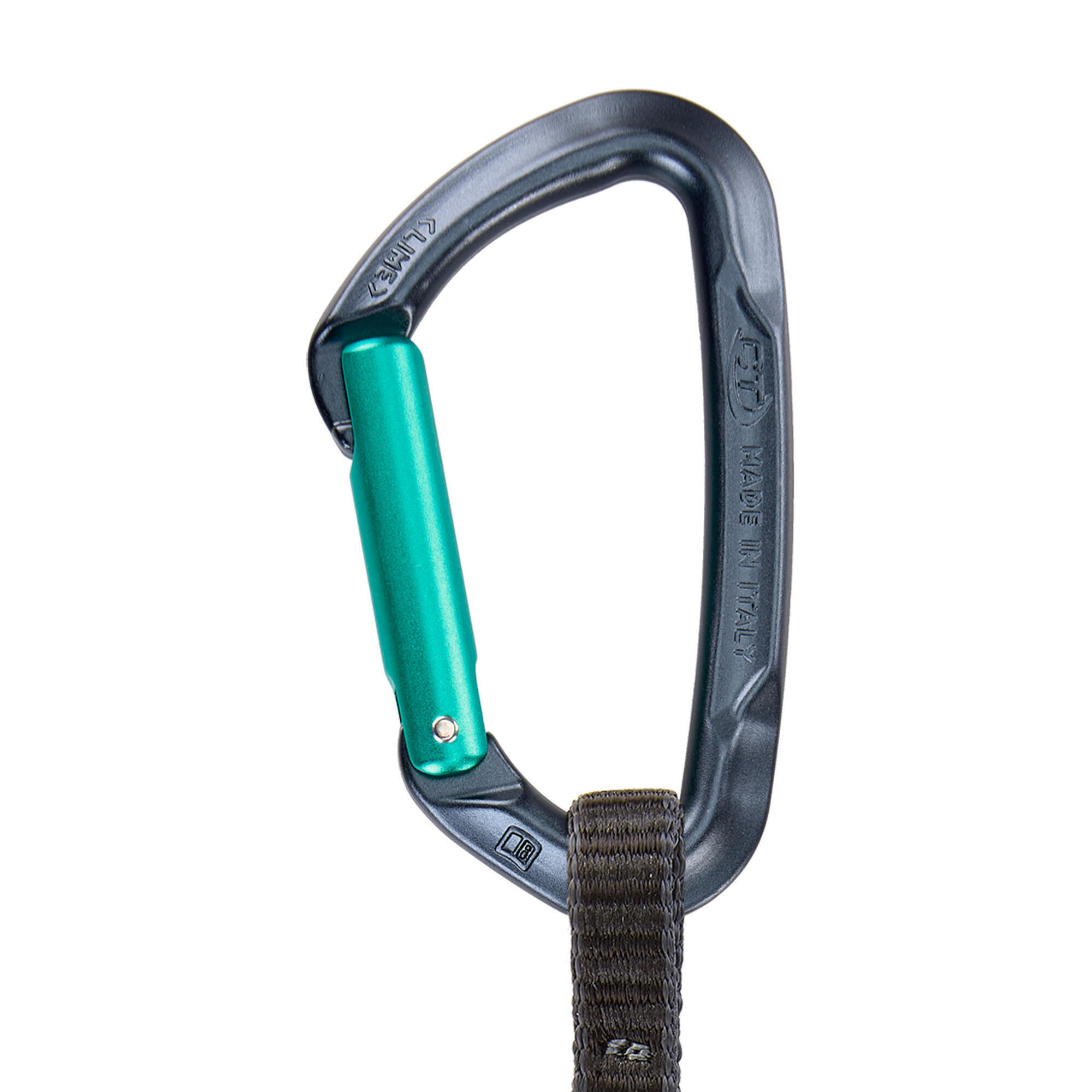 Ekspres wspinaczkowy Climbing Technology Lime B Set DY 17 cm