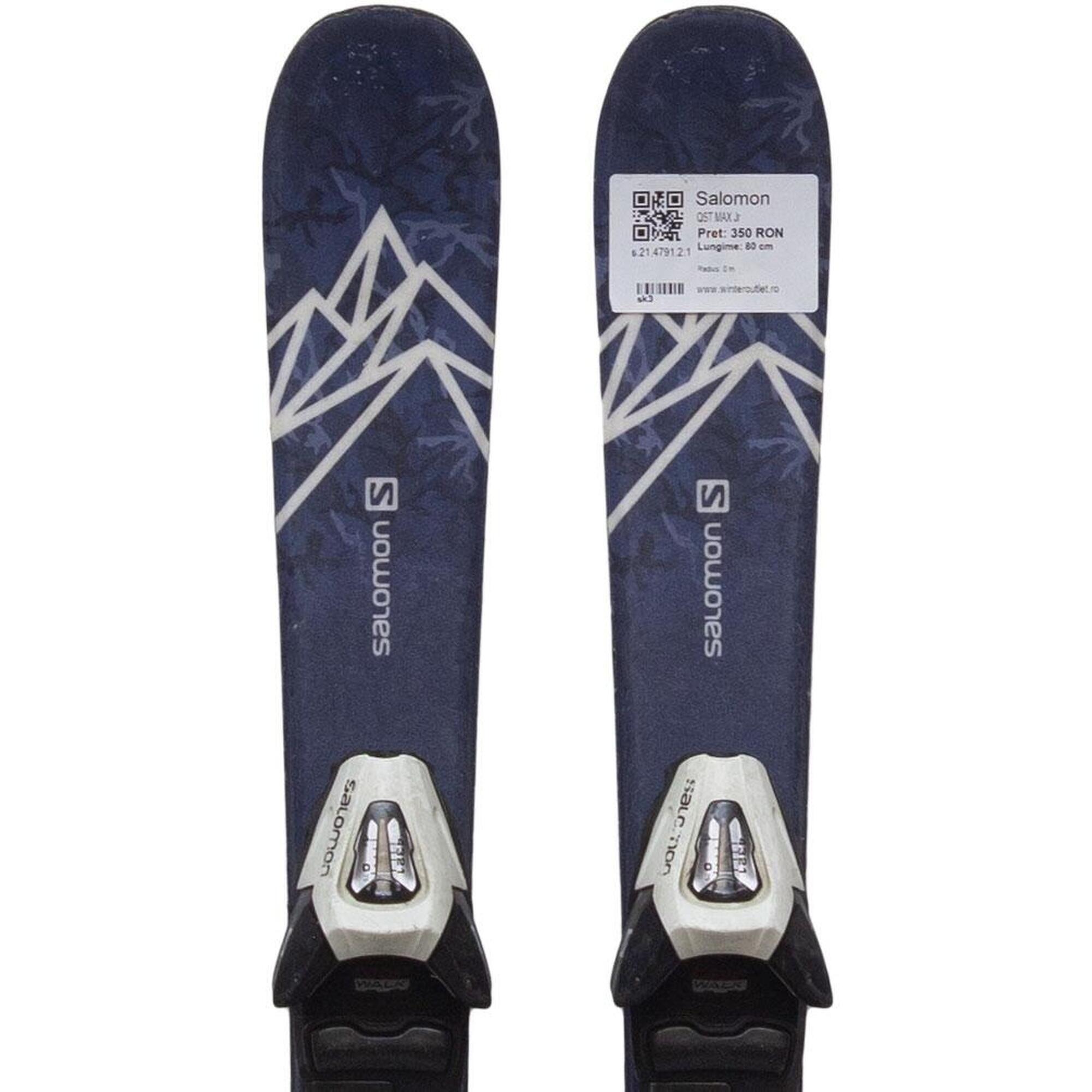 Second Life- Narty SALOMON QST MAX Jr, 80 cm - Stan bardzo dobry