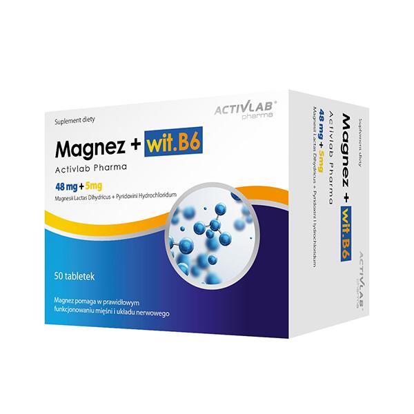 Magnez witamina B6 Activlab Pharma