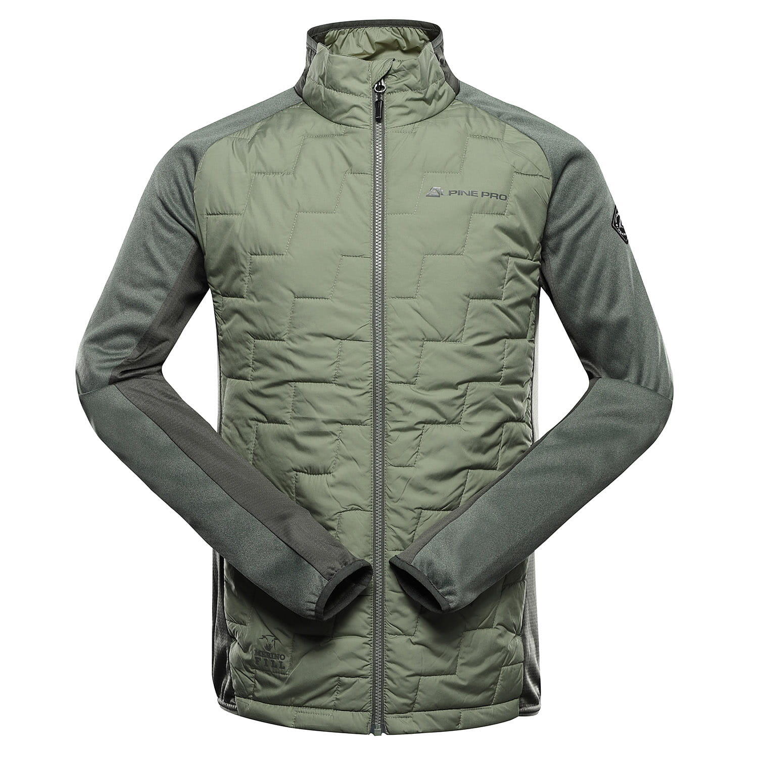 Bluza męska sportowa z wełną merino Alpine Pro Jorw