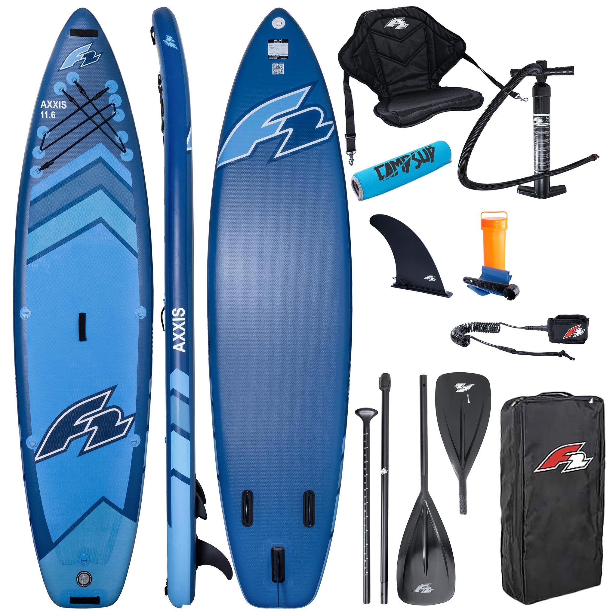 Deska pompowana SUP F2 Axxis 11'6" Navy Blue Combo + Bojka na wiosło