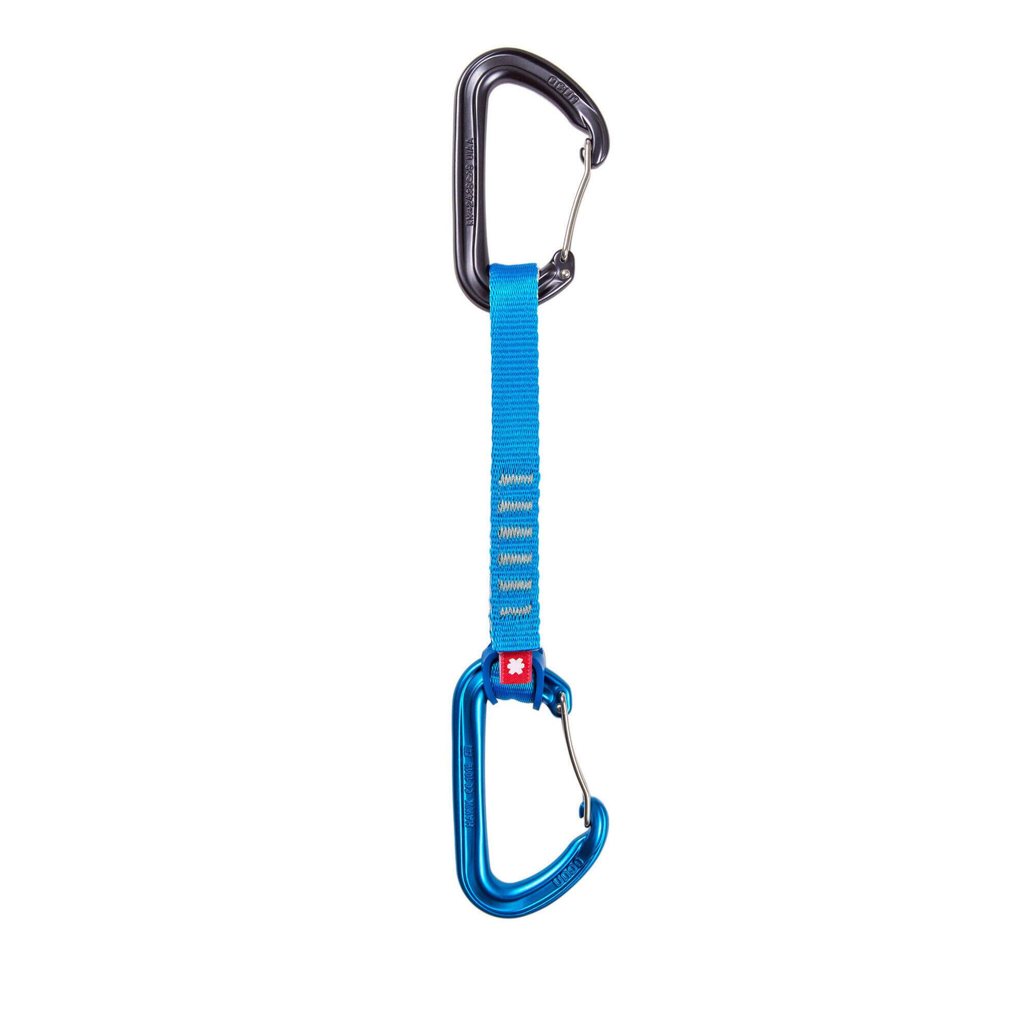 Ekspres wspinaczkowy Ocun Hawk QD Wire Eco-Pes 16 mm 15 cm - blue