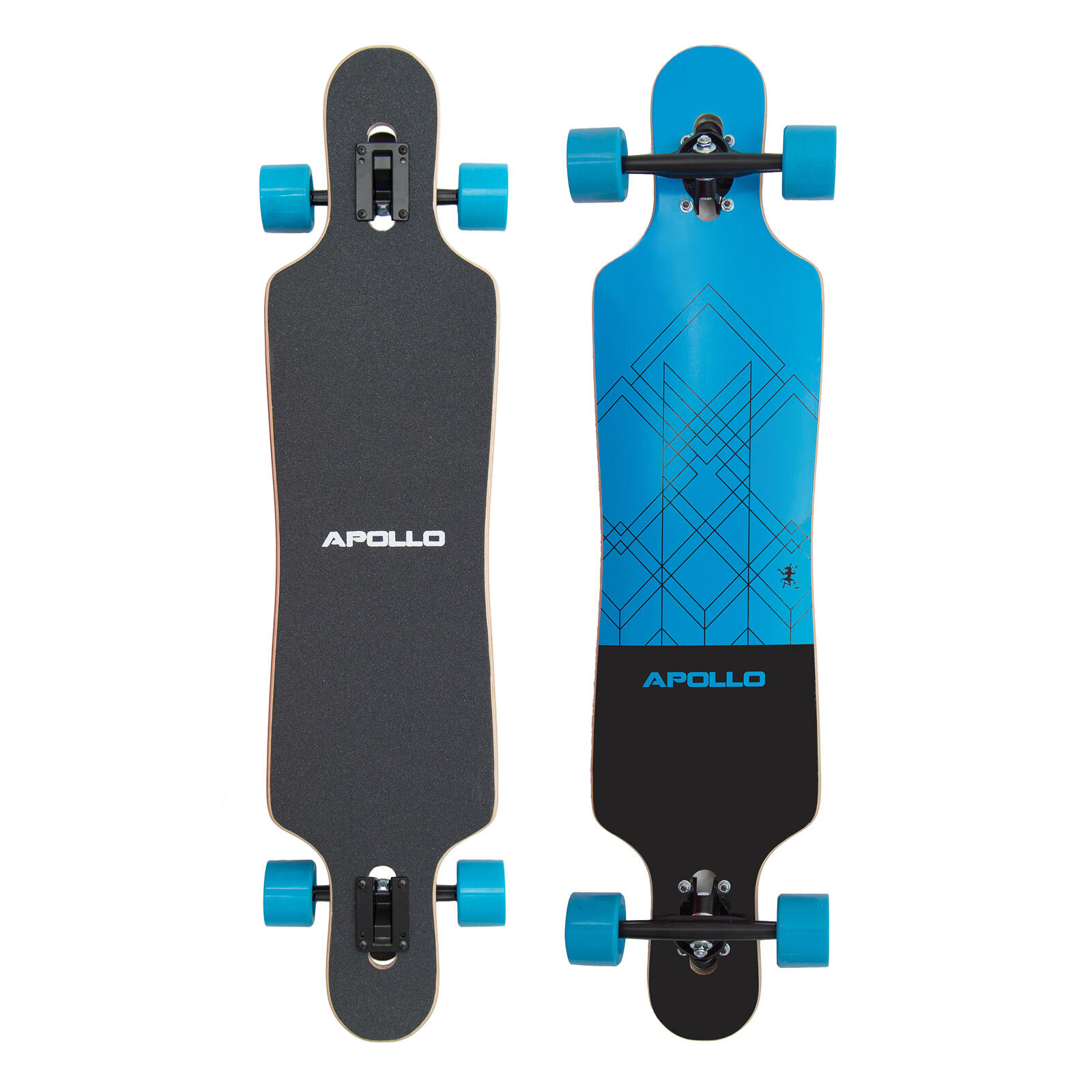 Longboard 40" Deskorolka Bambusowa dla Nastolatków i Dorosłych ABEC-9 Flex 2