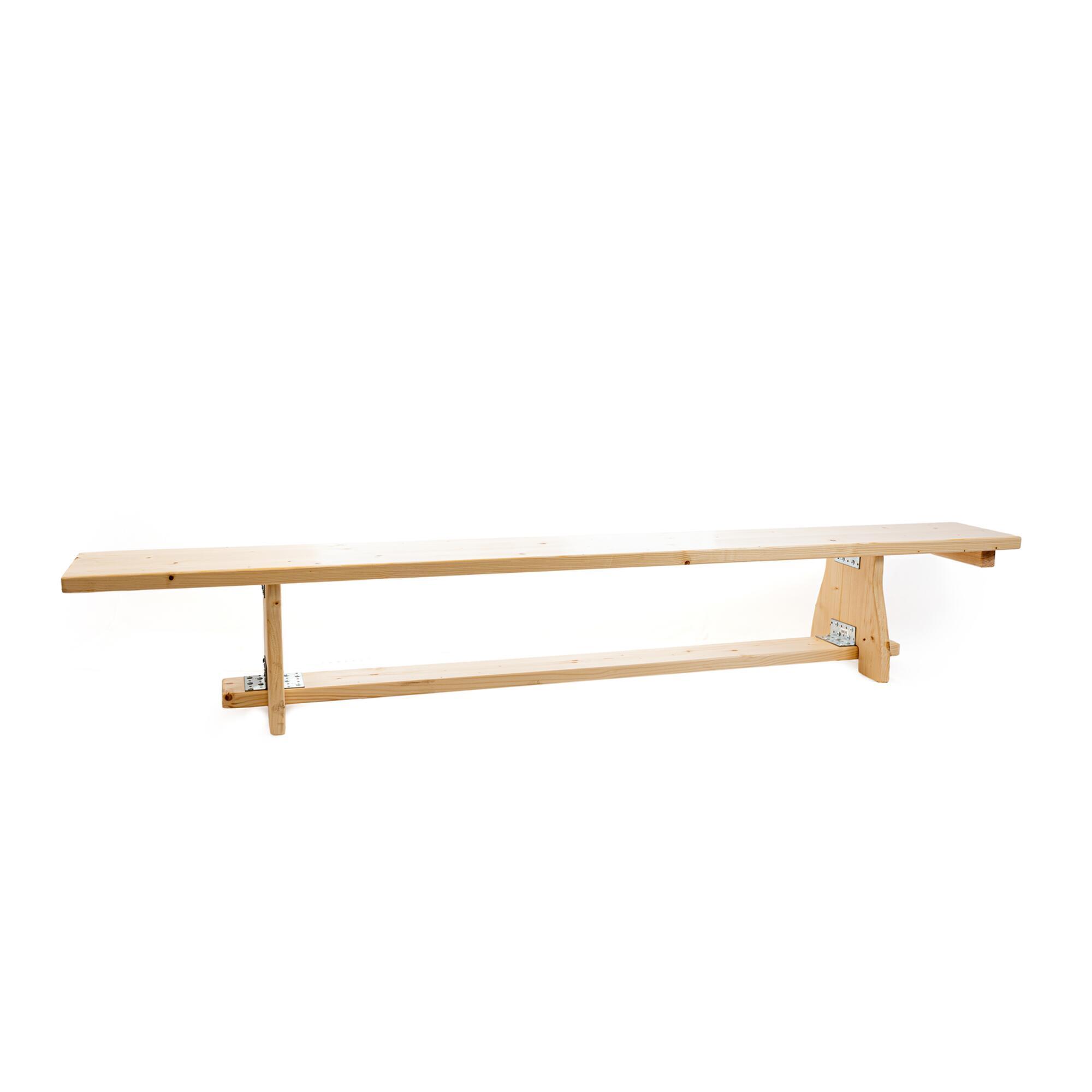 Ławka gimnastyczna drewniana UNDERFIT 3 m