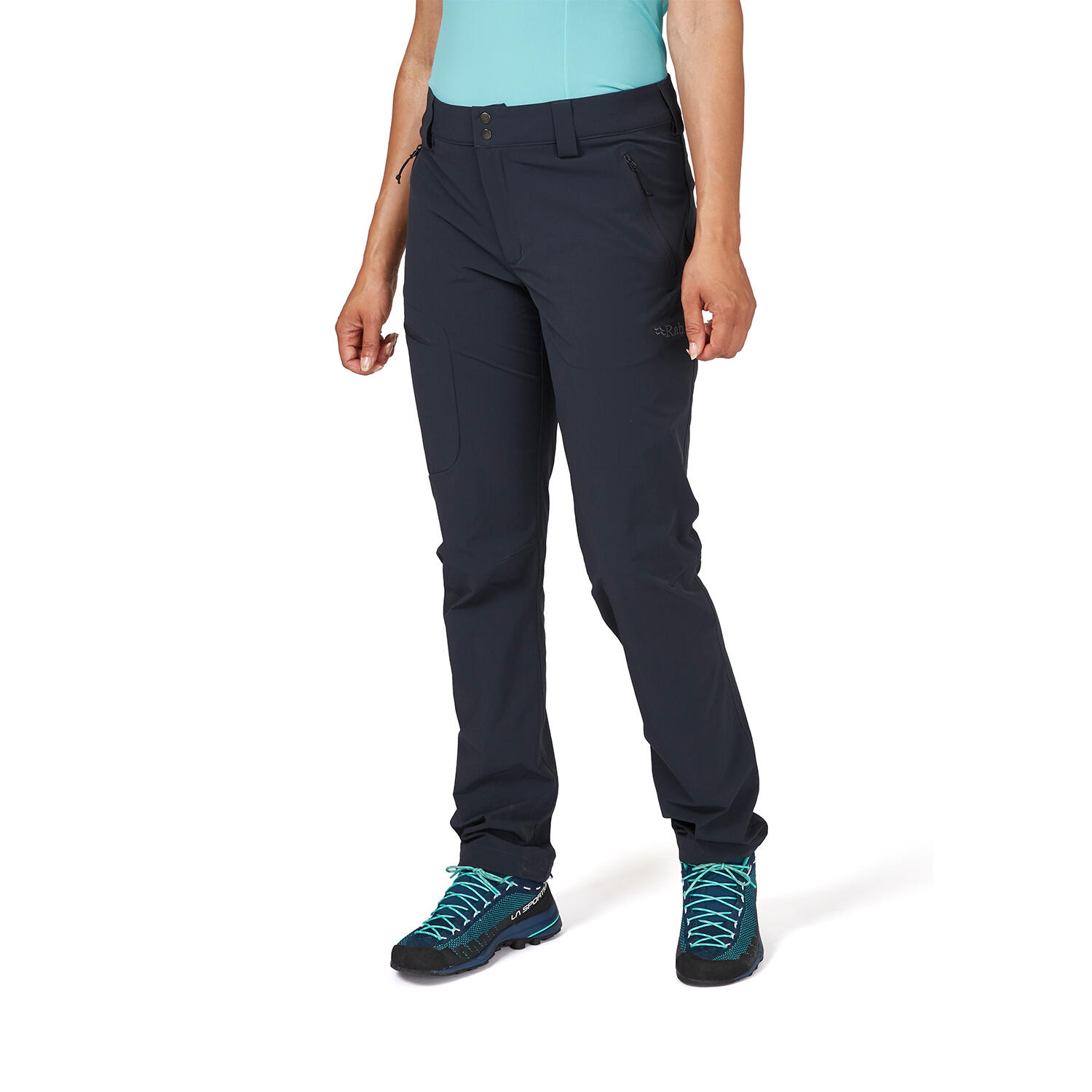Spodnie softshellowe damskie Rab Women's Incline Pants