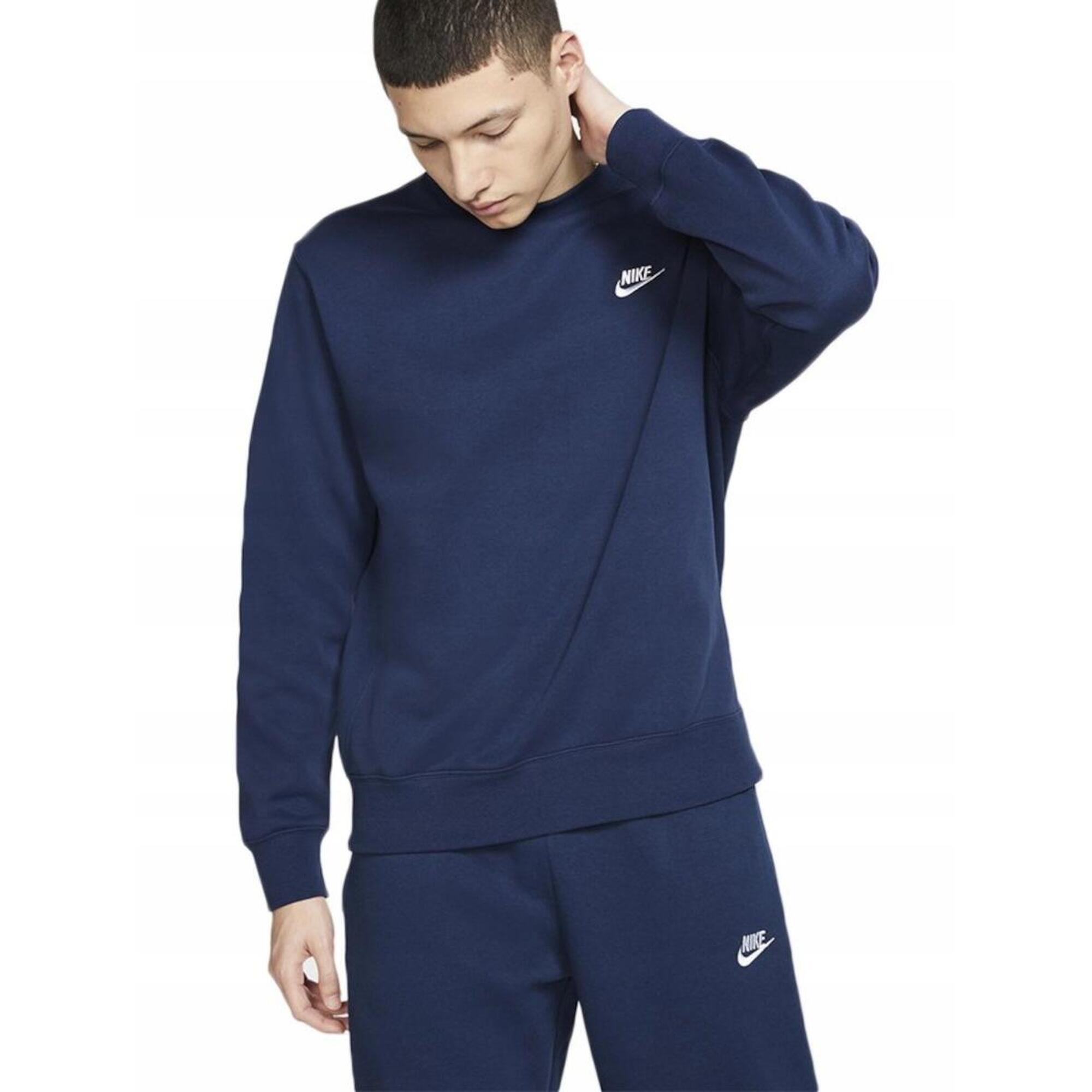 Bluza na co dzień męska NIKE SPORTSWEAR CLUB CREW bez kaptura