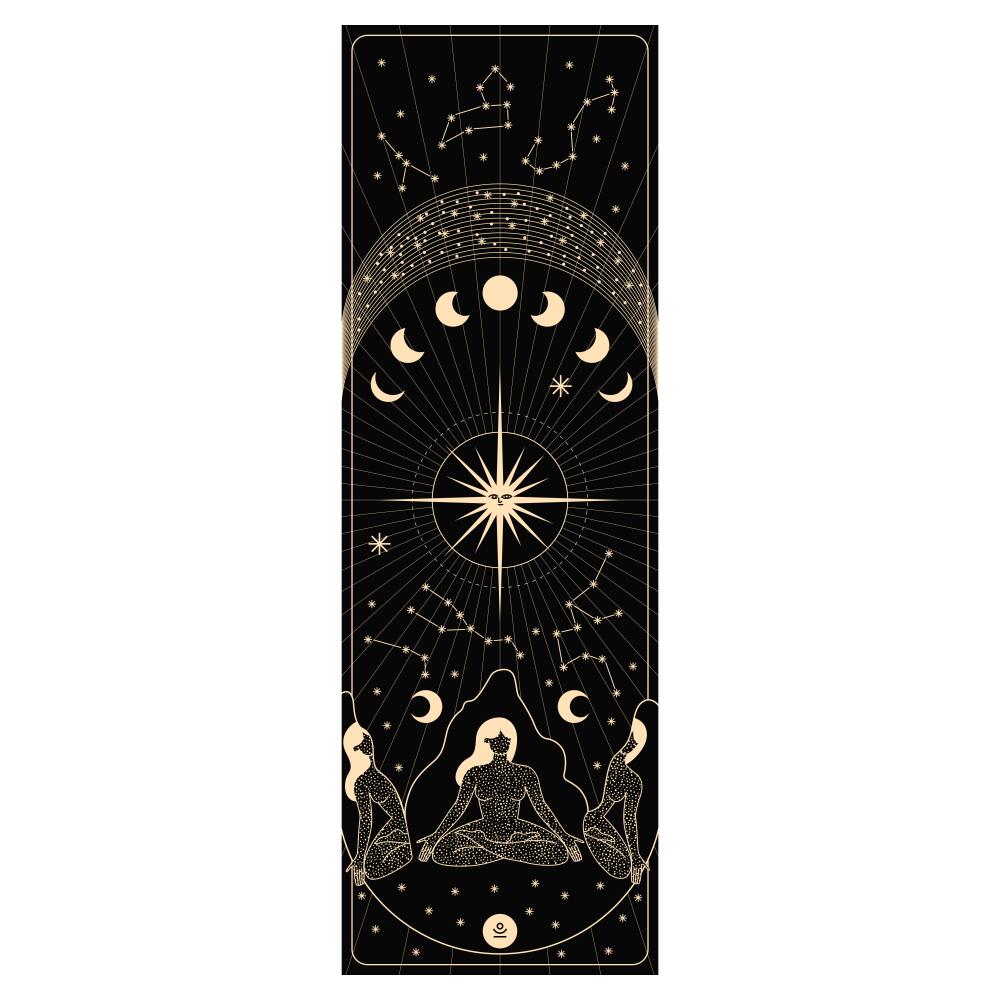 Mata do jogi Moonholi Universe z antypoślizgową powierzchnią