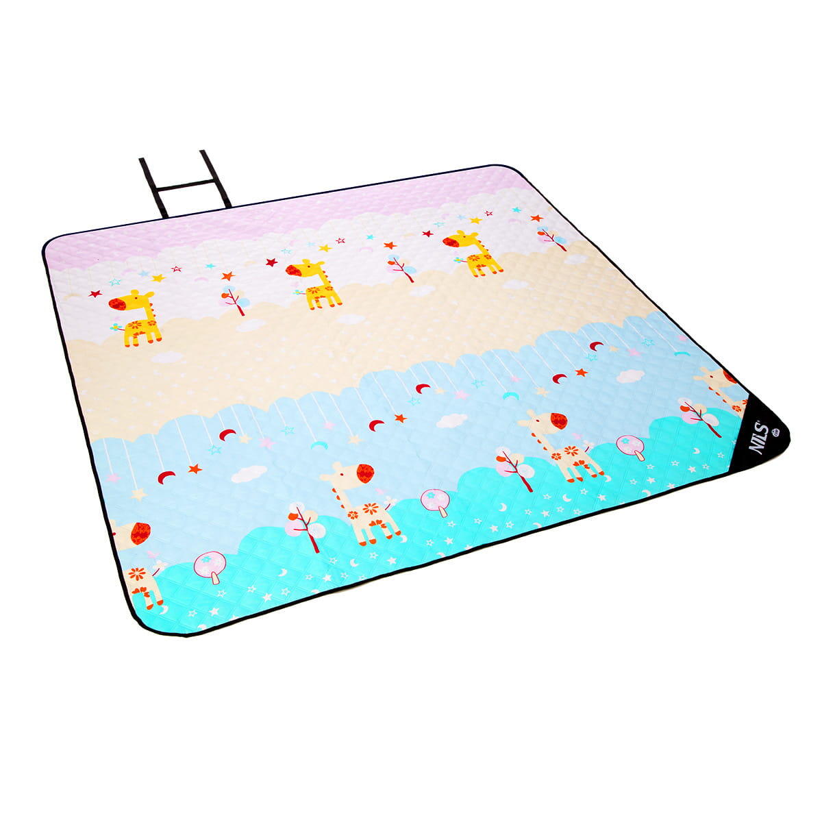 Koc piknikowy 195X200 cm Nils Camp NC8028 Żyrafa