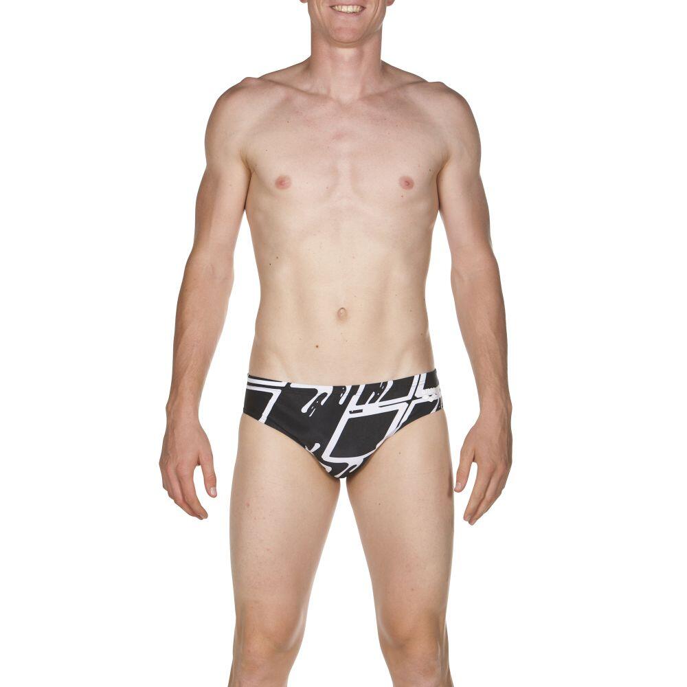 Kąpielówki slipy męskie na basen Arena Blare Brief