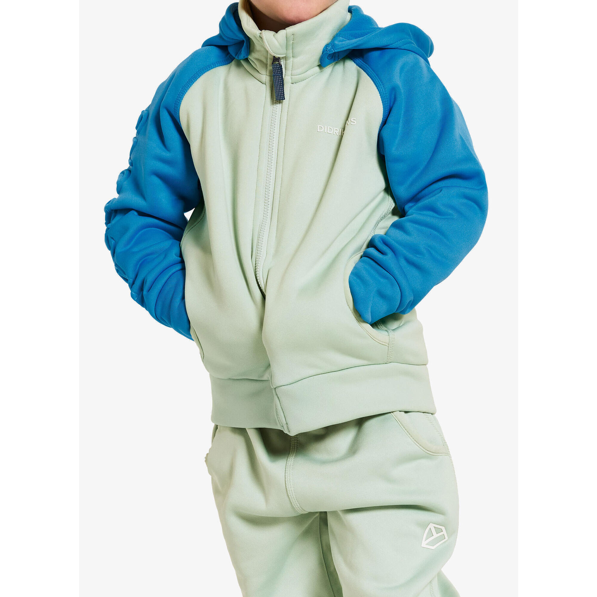 Bluza z kapturem dziecięca Didriksons Corin Full Zip