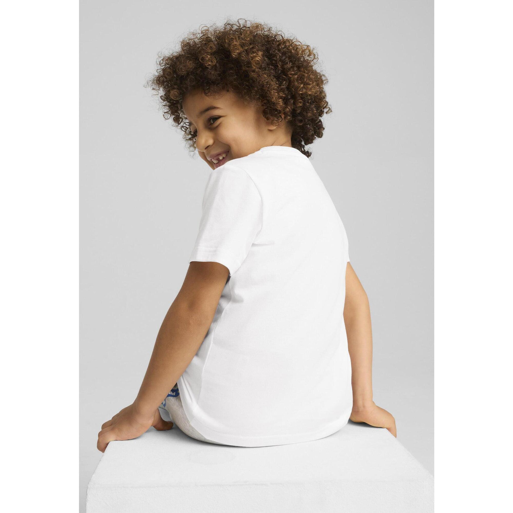 Dziecięca koszulka PUMA × HOT WHEELS™ z grafiką PUMA White